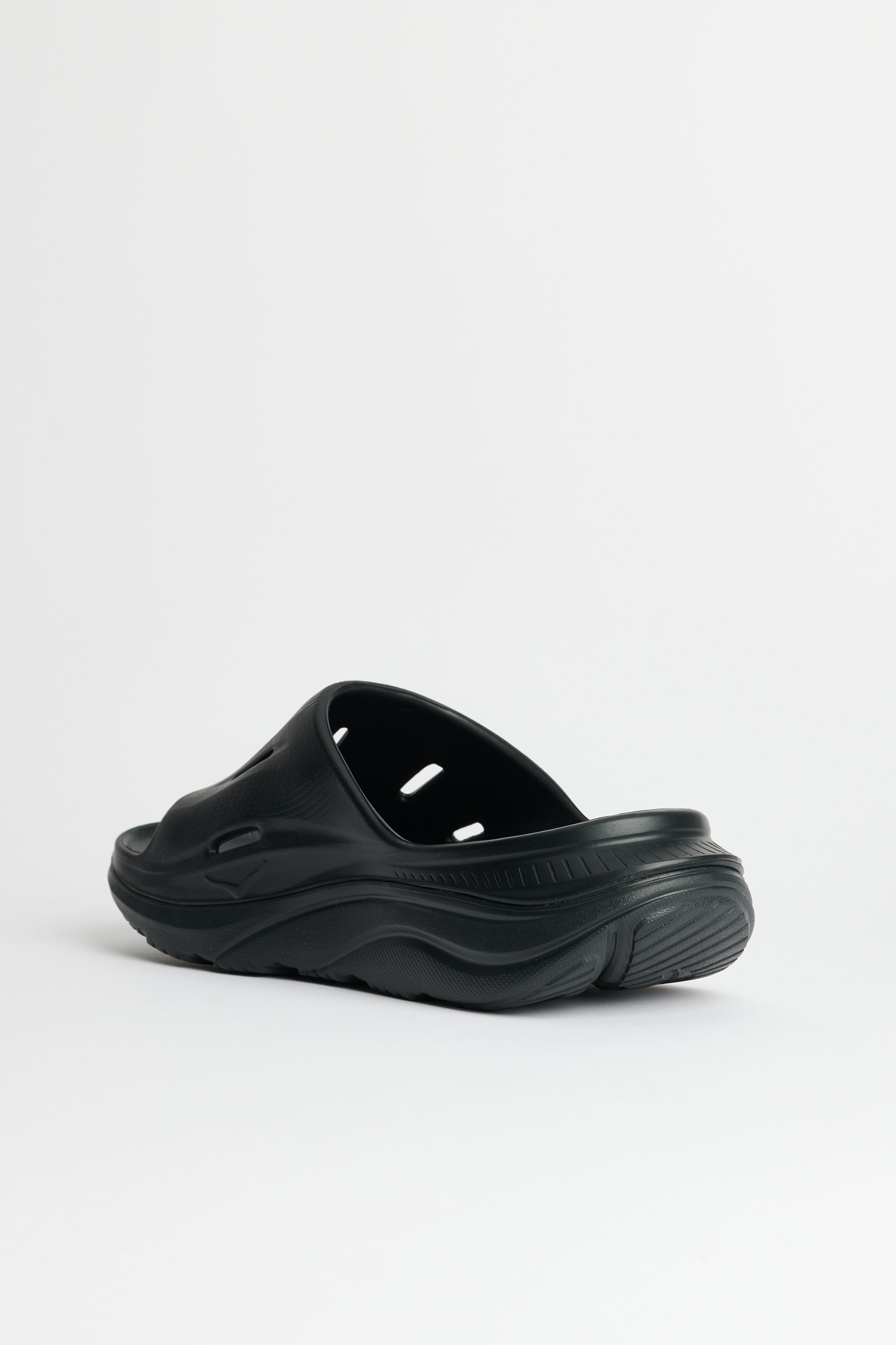 HOKA ONE ONE Recovery Slides Black