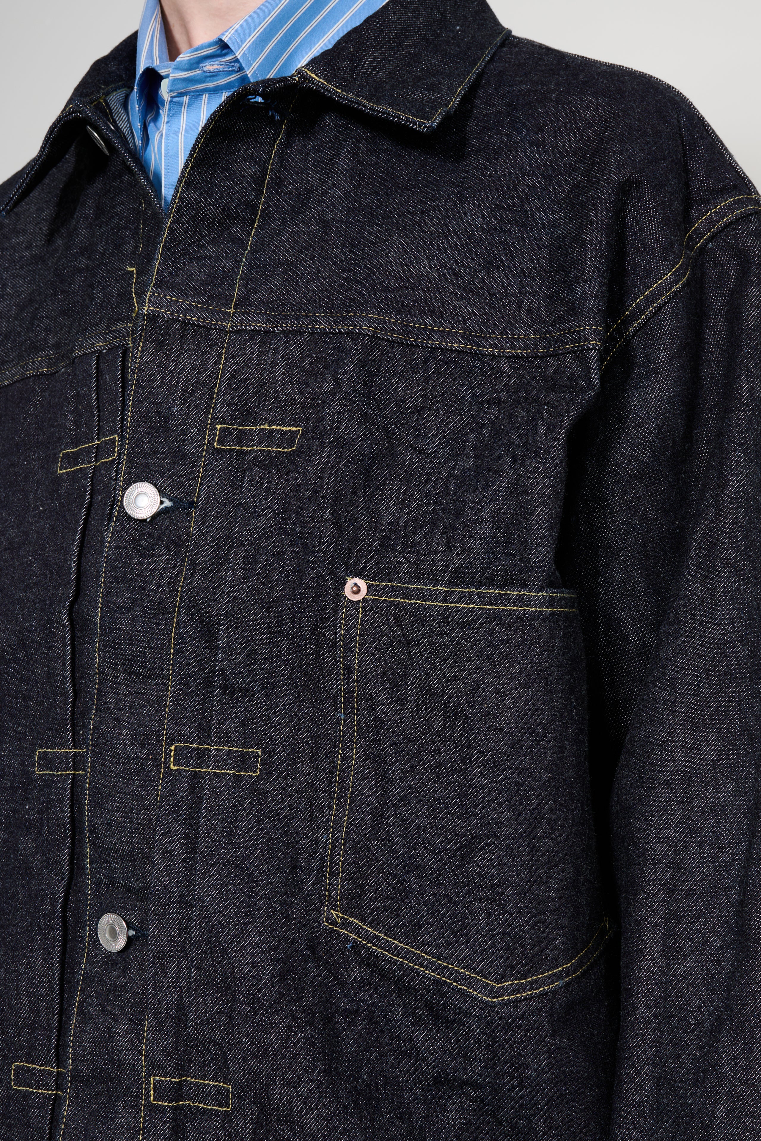 A.PRESSE 1st Type Denim Jacket Indigo