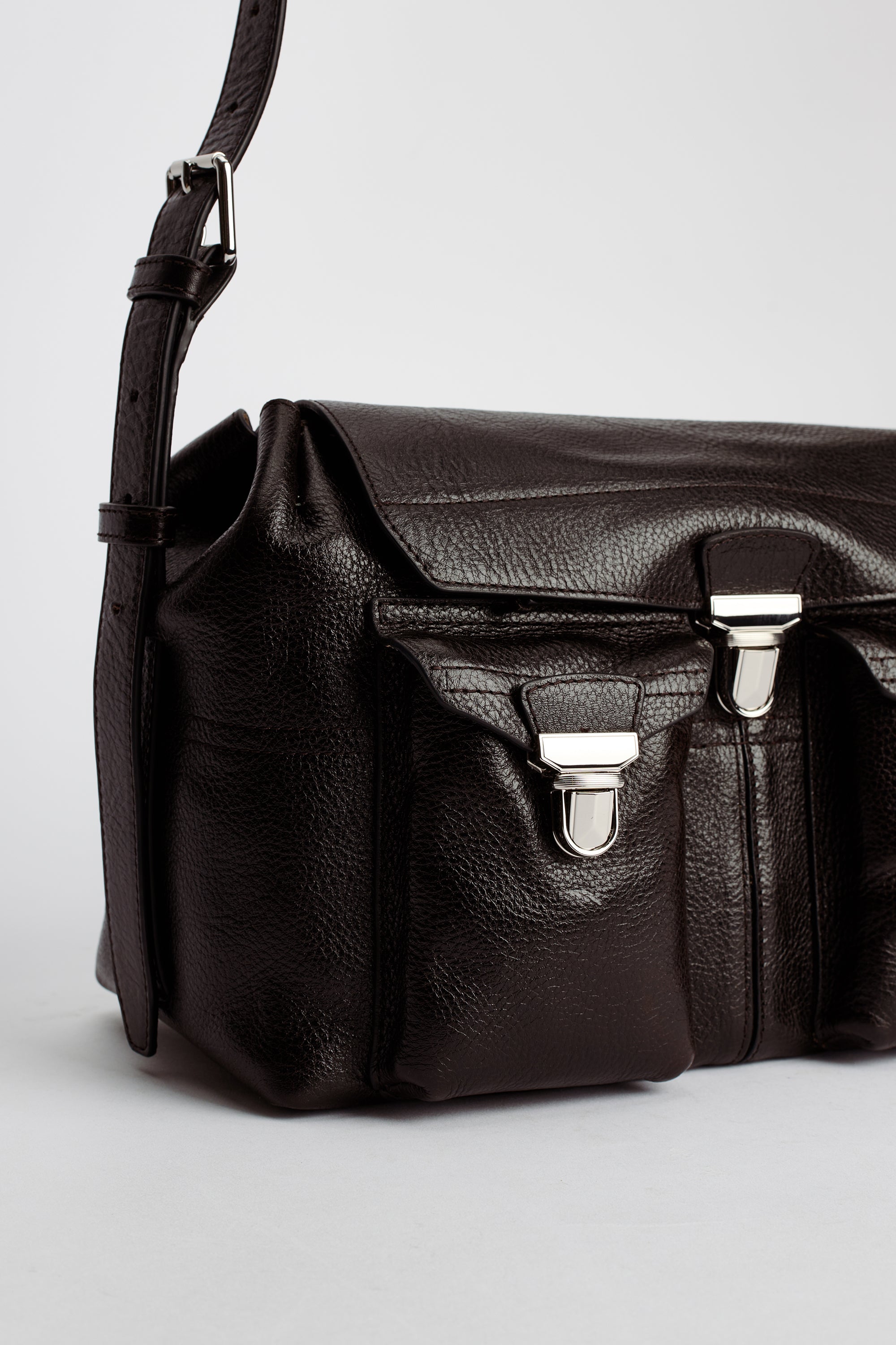 Lemaire Medium Gear Bag Espresso