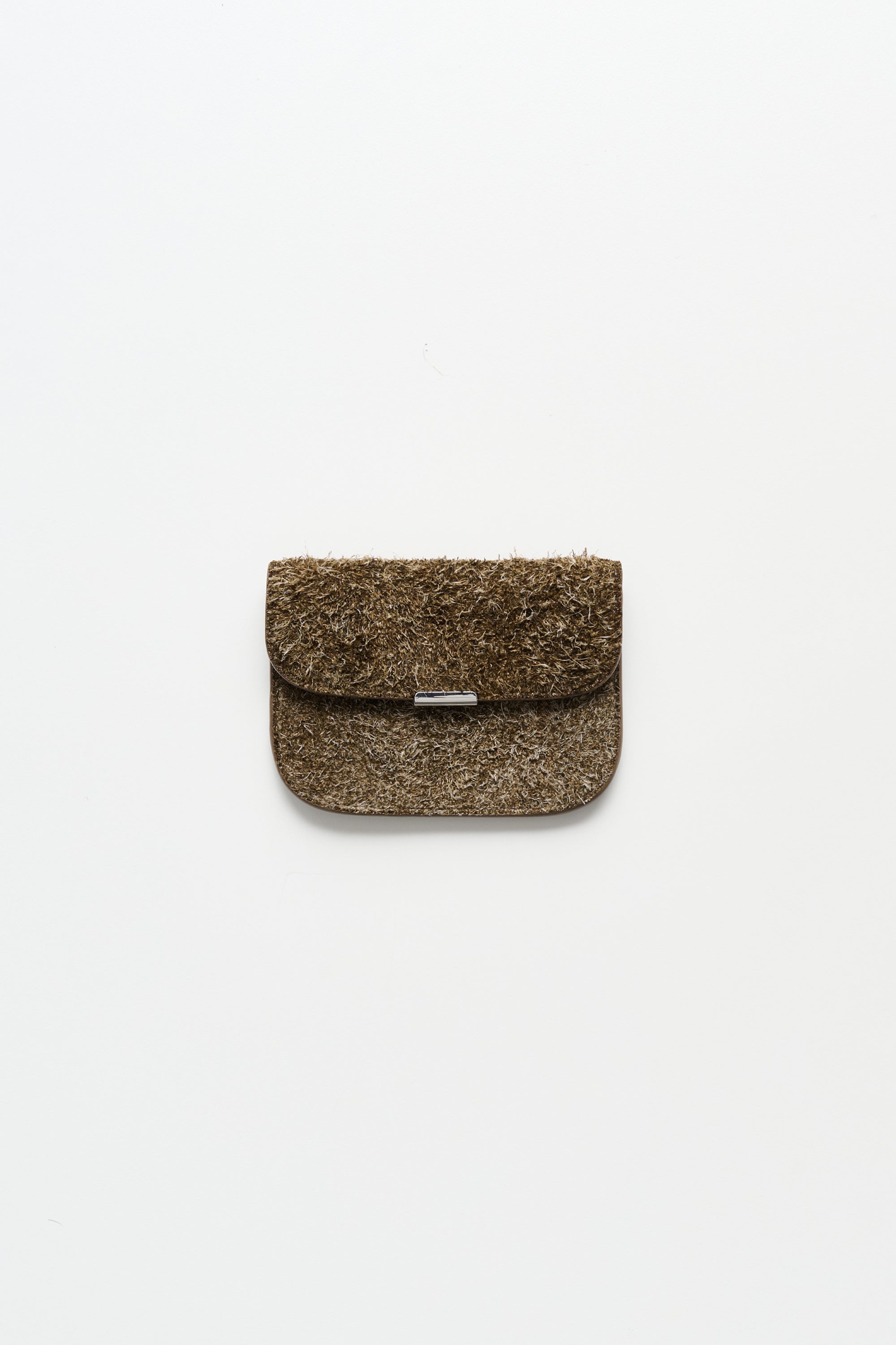 Lemaire Soft Tab Card Holder Velvet Moss