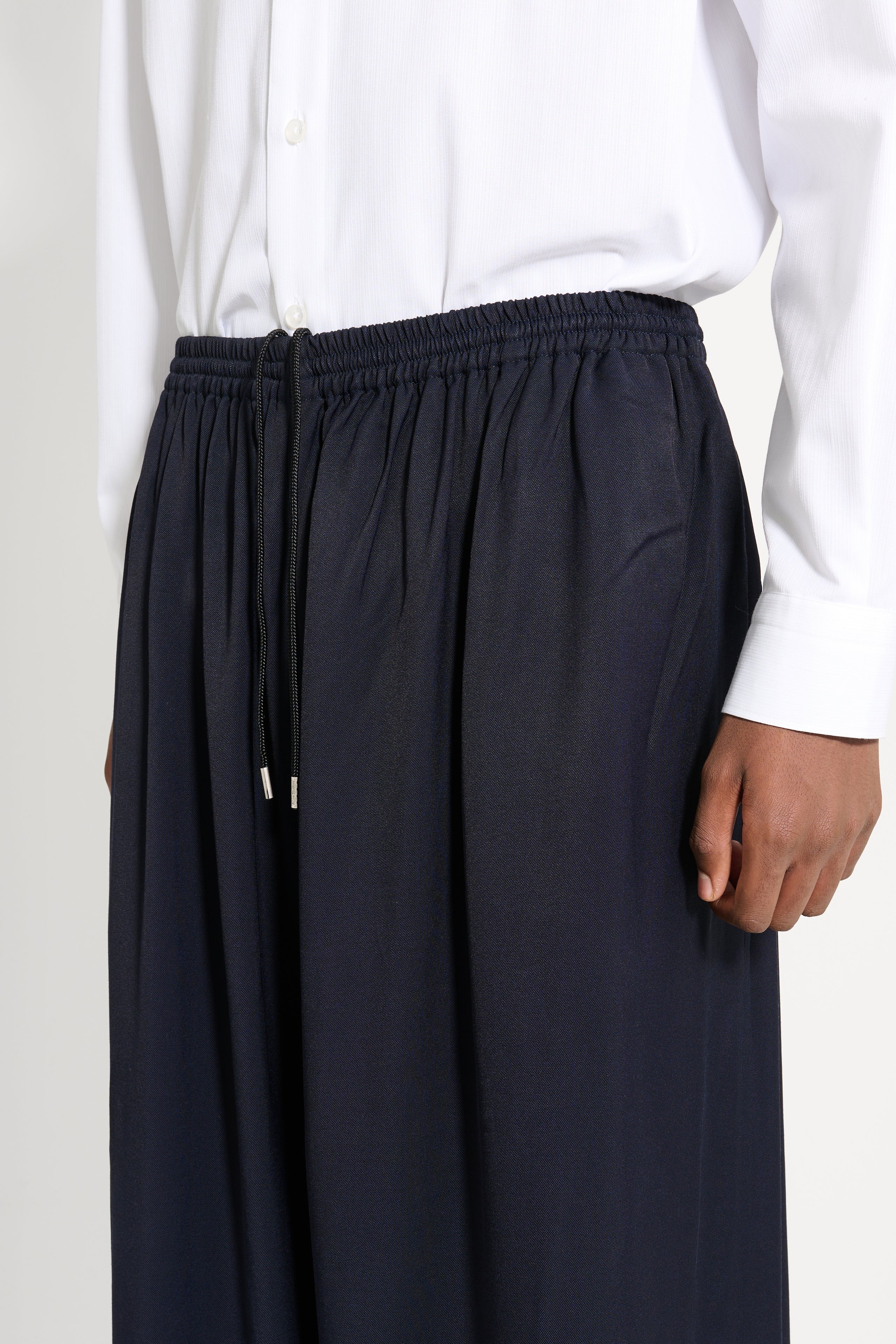 Acne Studios Casual Fluid Trouser Navy