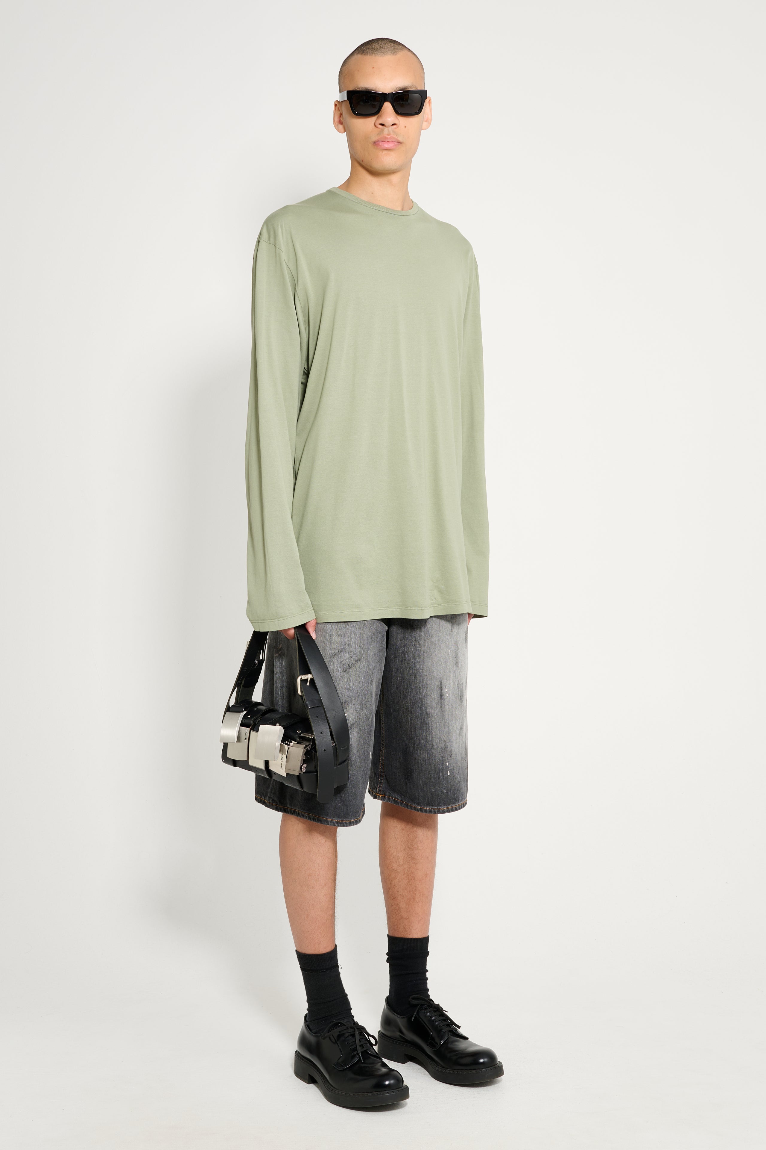 Acne Studios Trafalgar Denim Shorts Black