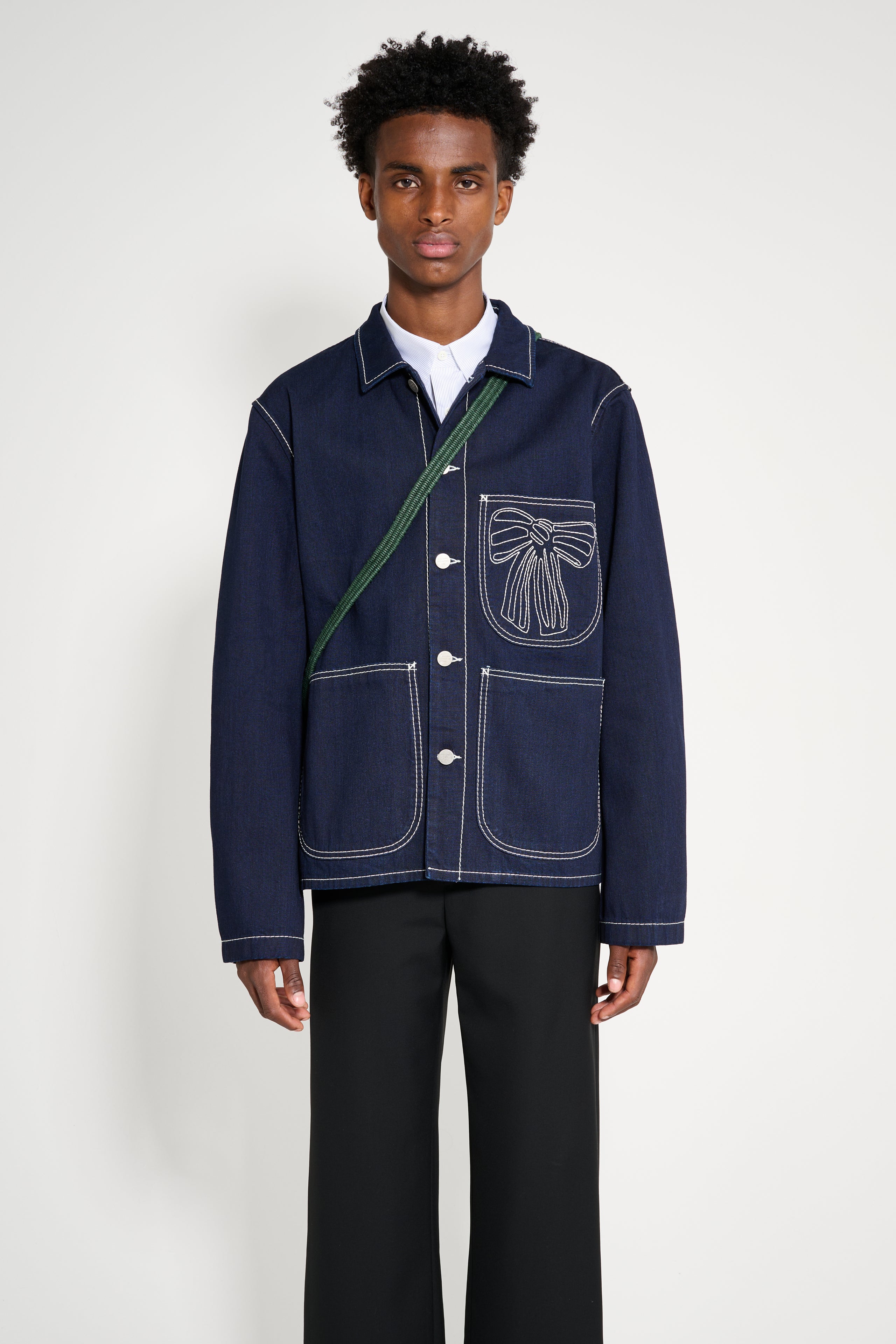 Acne Studios Denim Jacket Indigo Blue