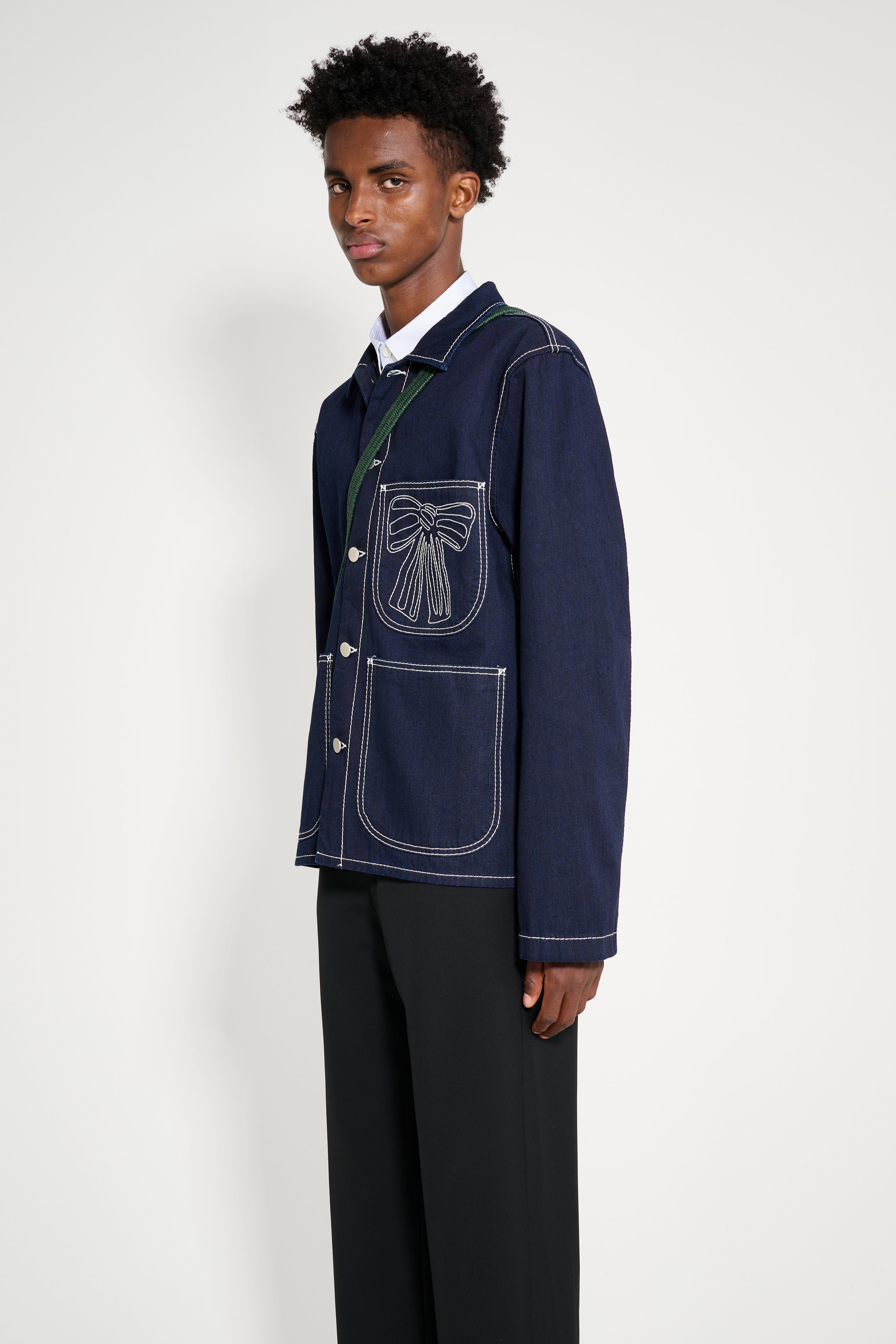 Acne Studios Denim Jacket Indigo Blue