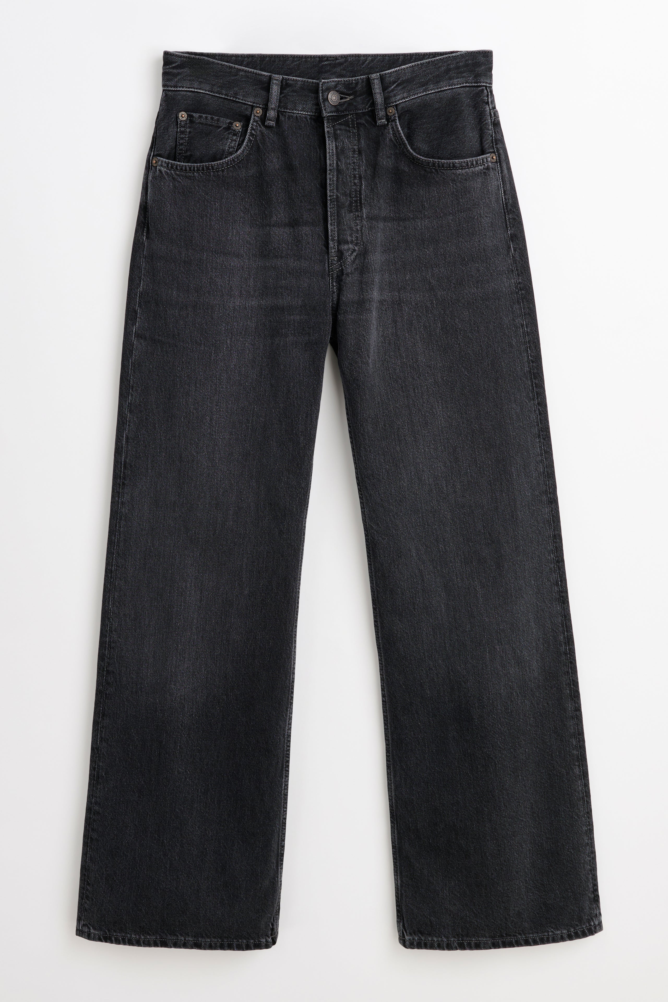 Acne Studios 2021M Loose Fit Jeans Vintage Black