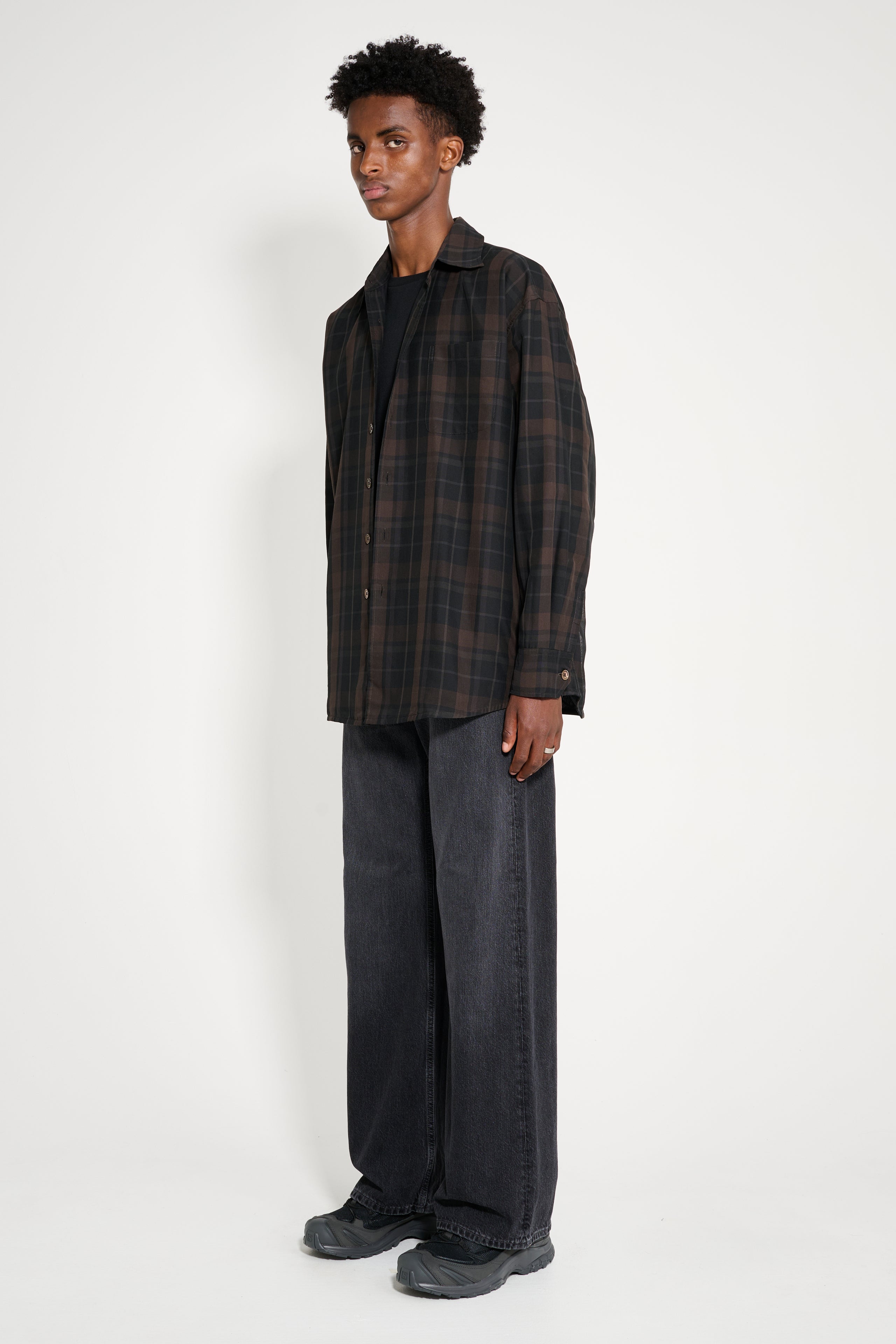 Acne Studios 2021M Loose Fit Jeans Vintage Black