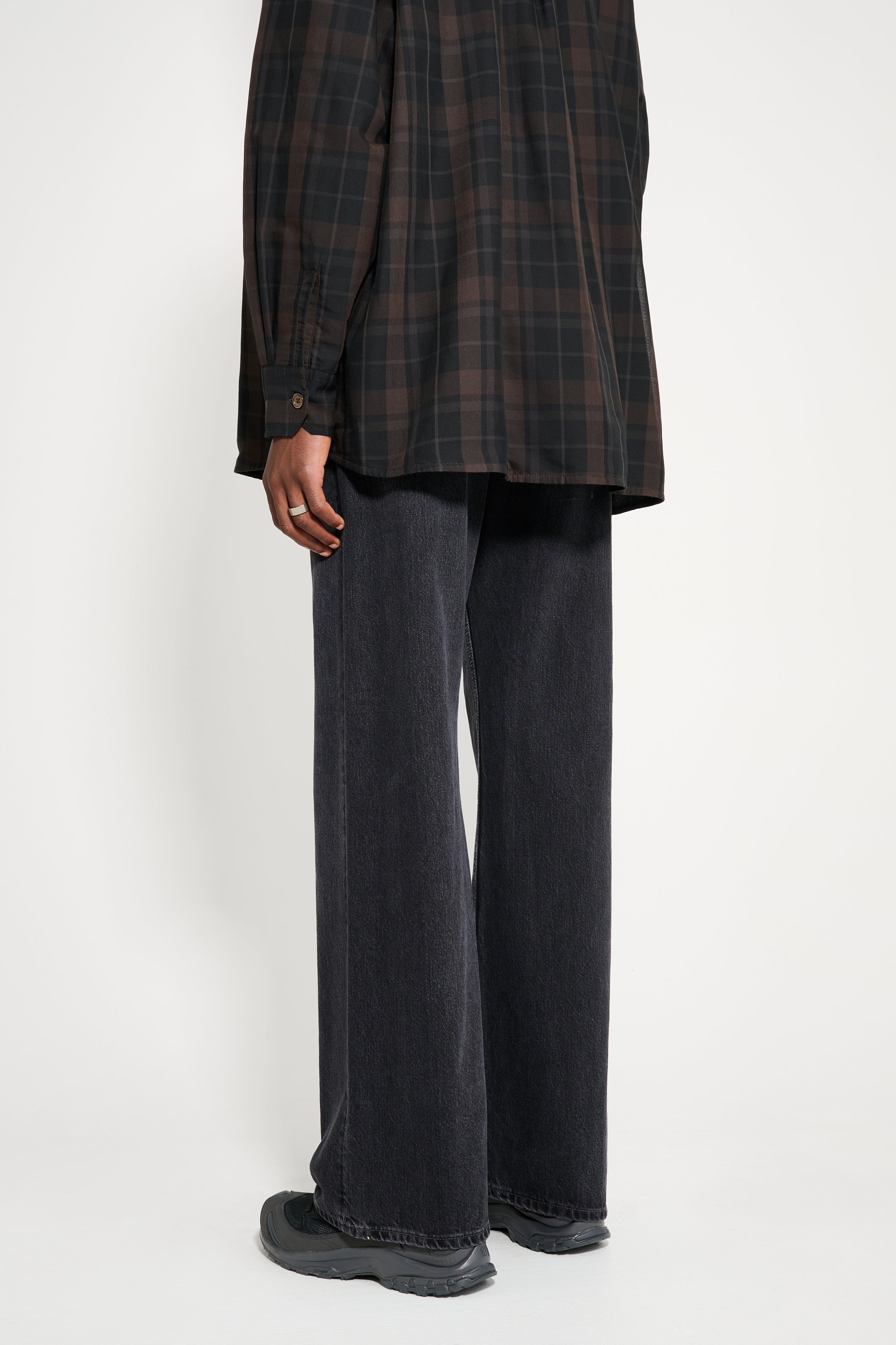Acne Studios 2021M Loose Fit Jeans Vintage Black