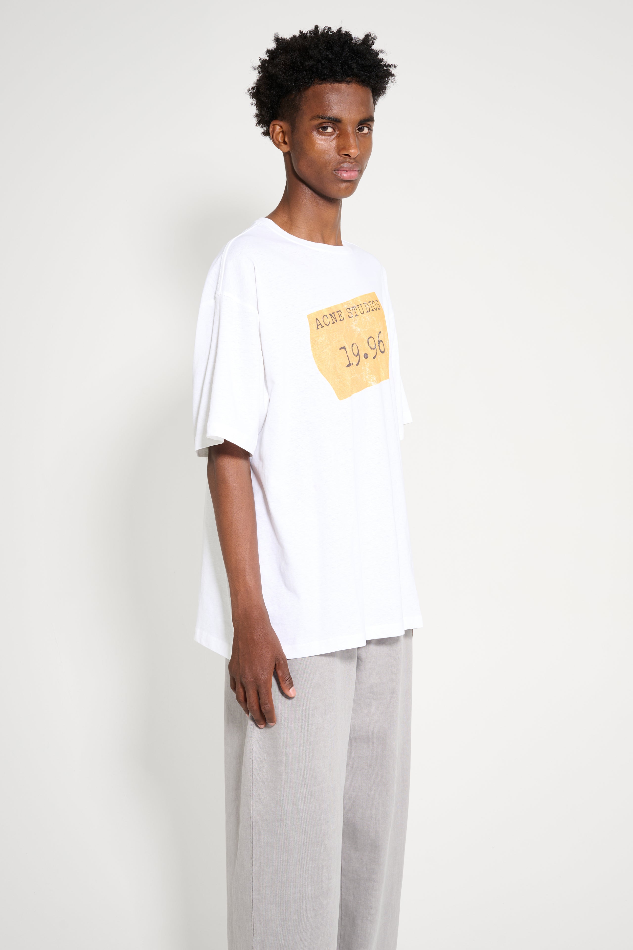Acne Studios Printed T-shirt Optic White