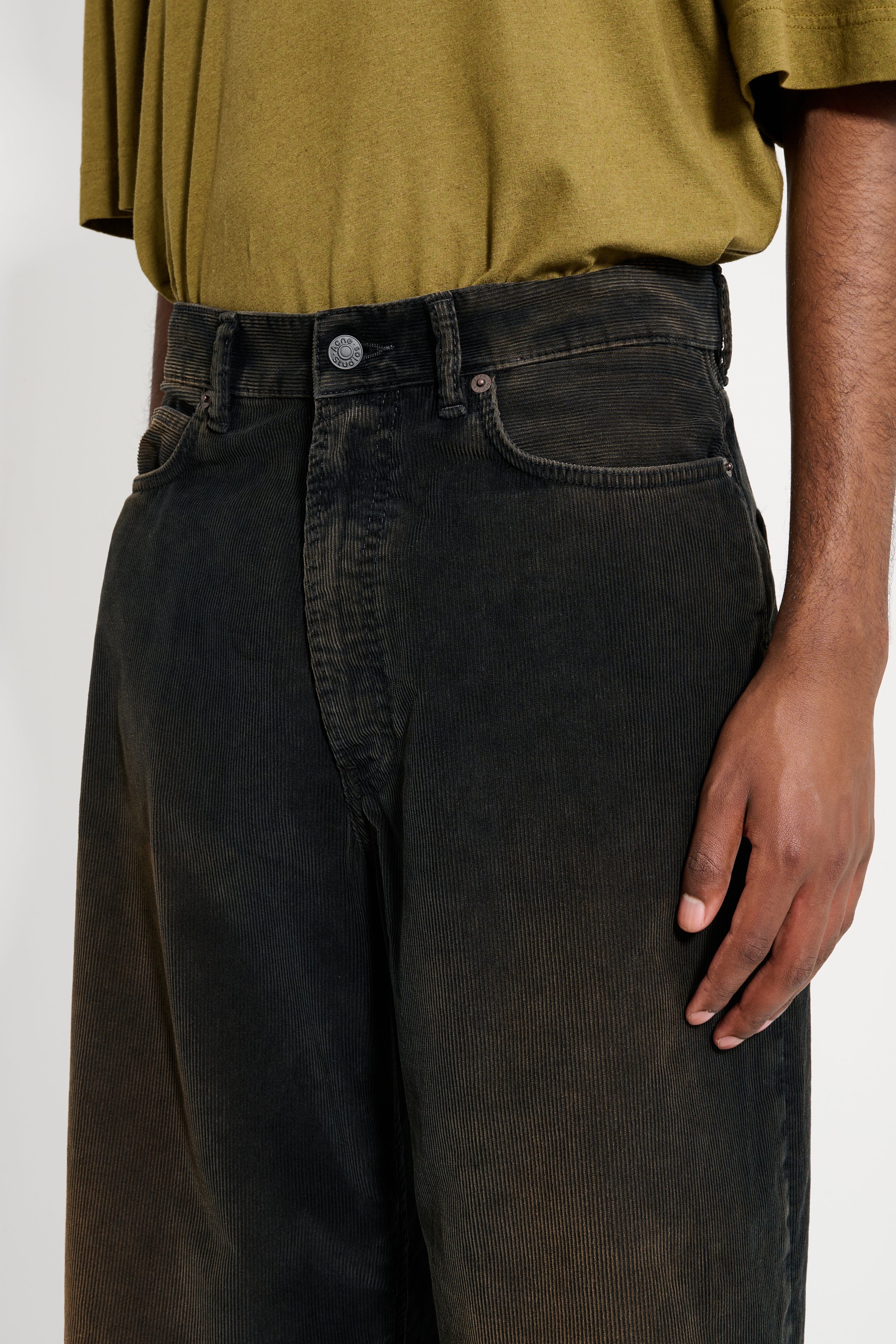 Acne Studios 1981 U Cord Black