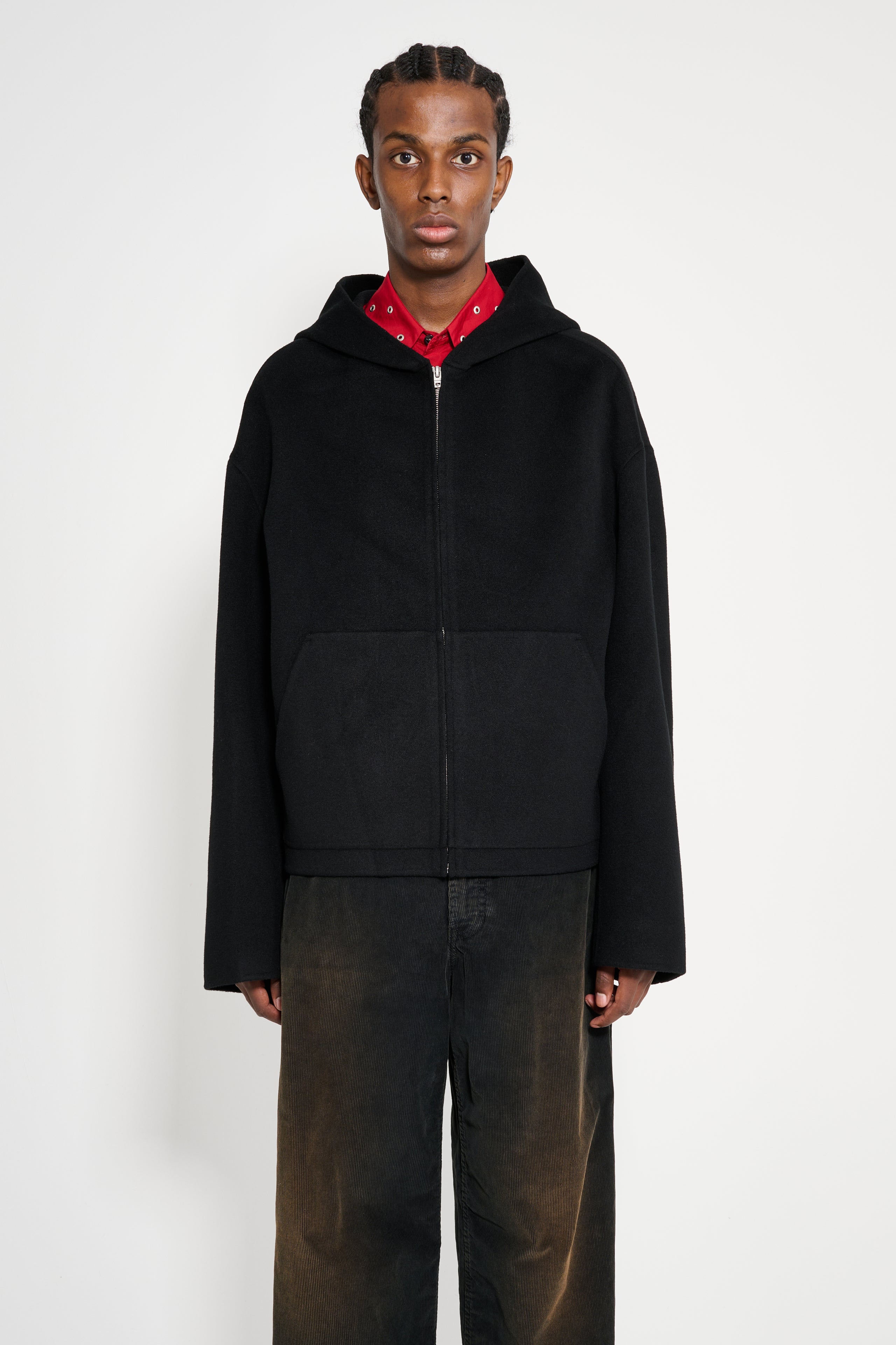 Acne Studios Hooded Jacket Black