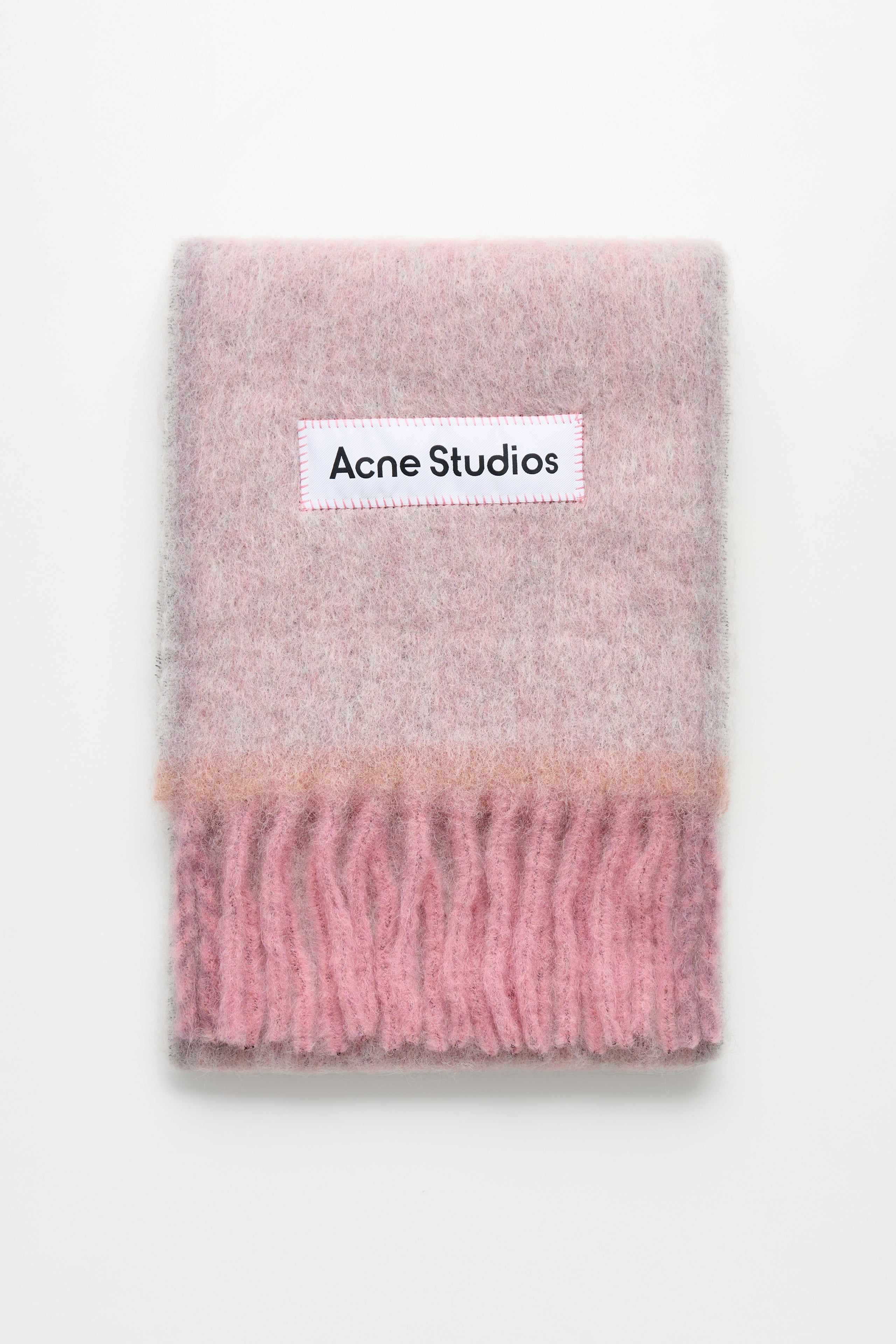 Acne Studios Heavy Scarf Dusty Pink