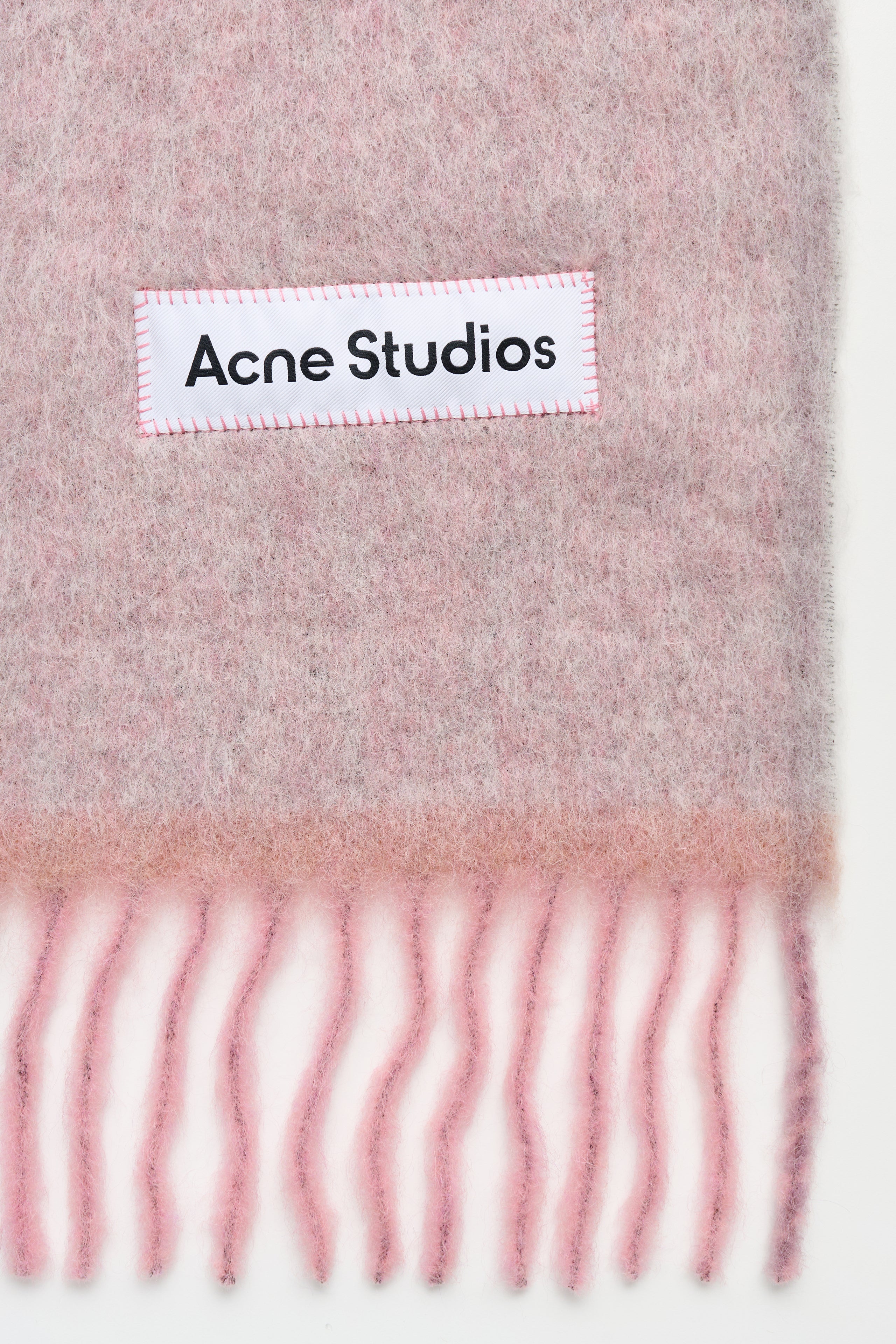 Acne Studios Heavy Scarf Dusty Pink