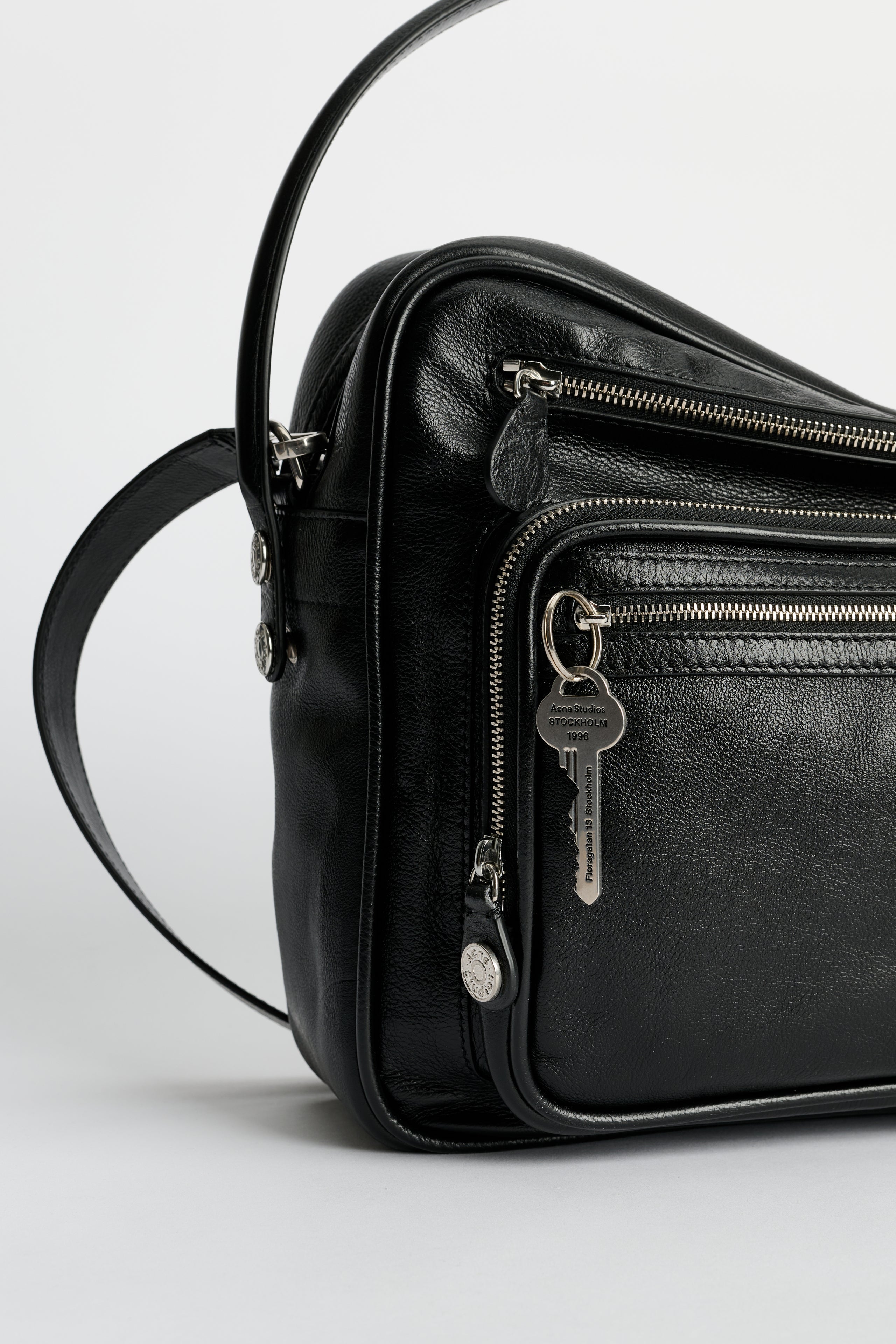 Acne Studios Camero Camera Shoulder Bag Black