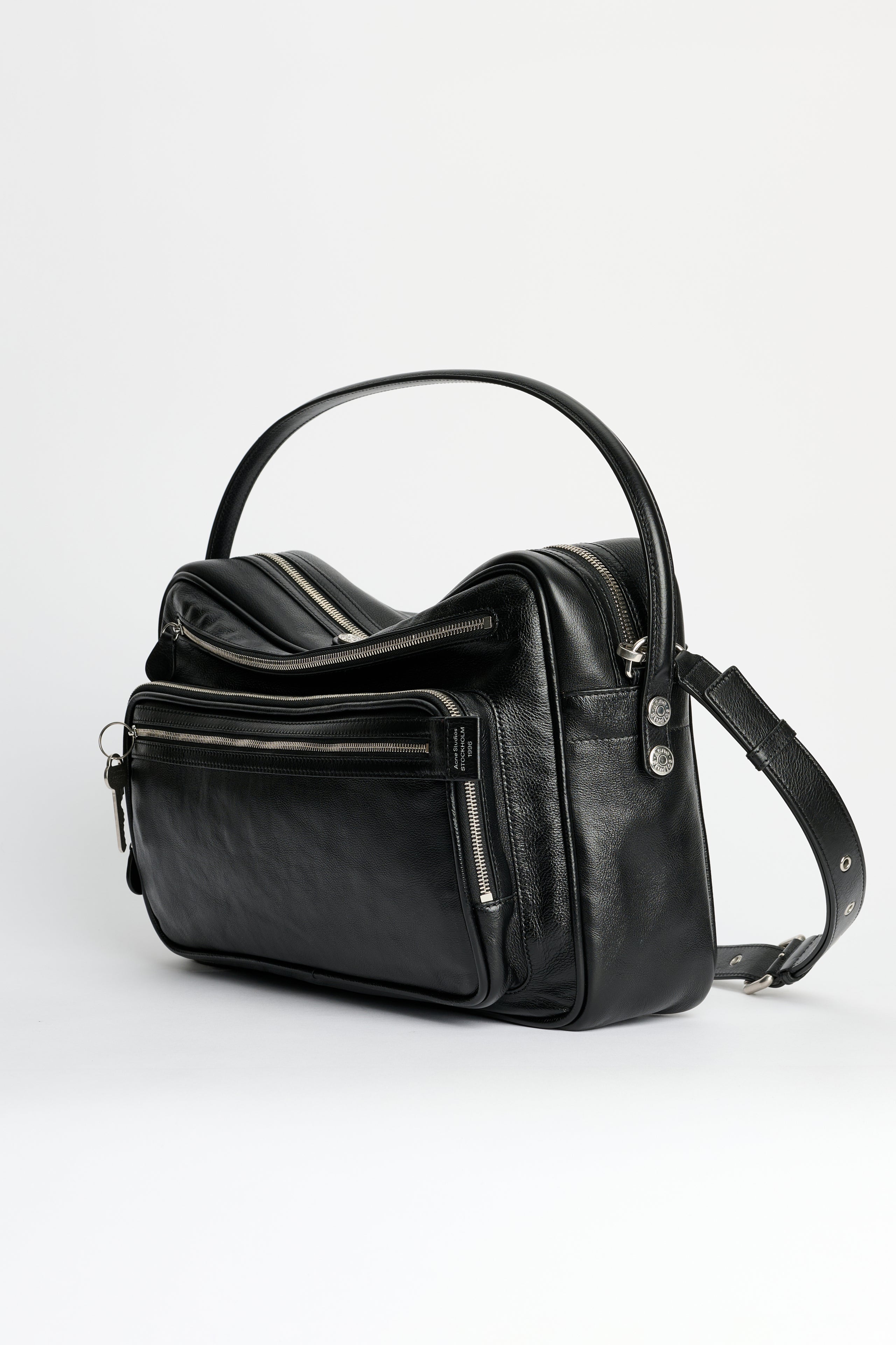 Acne Studios Camero Camera Shoulder Bag Black