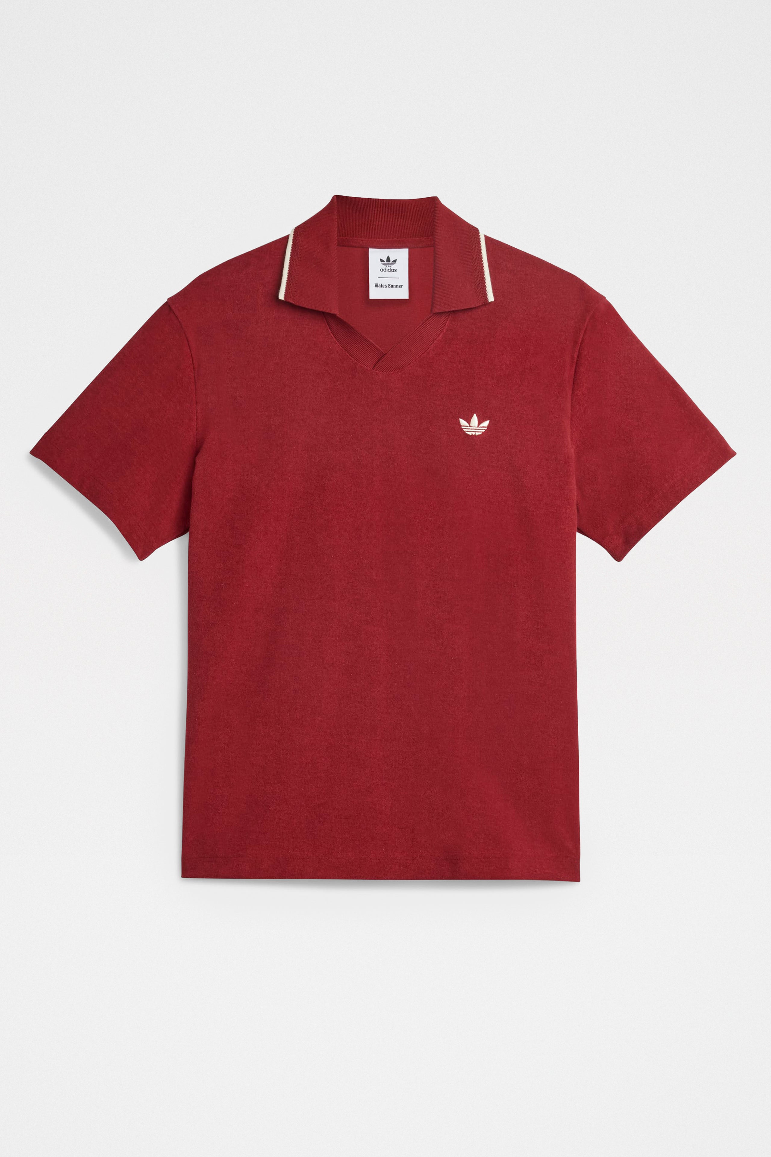 adidas by Wales Bonner Terry Polo Collegiate Burgundy