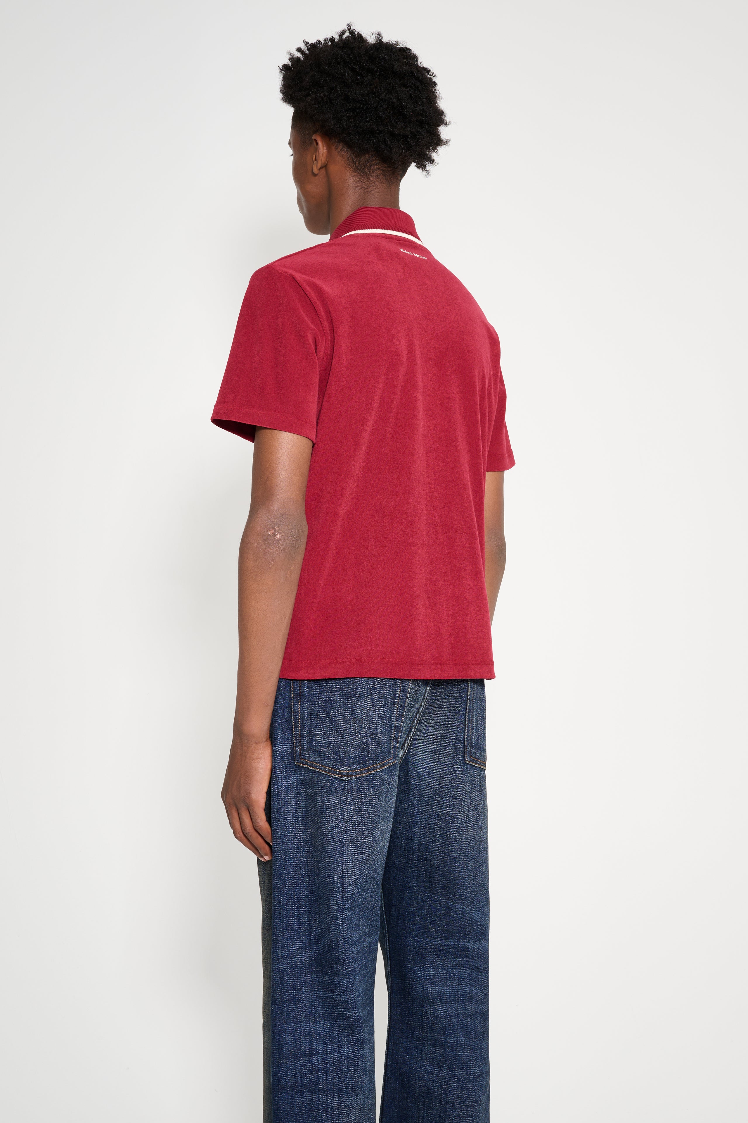 adidas by Wales Bonner Terry Polo Collegiate Burgundy