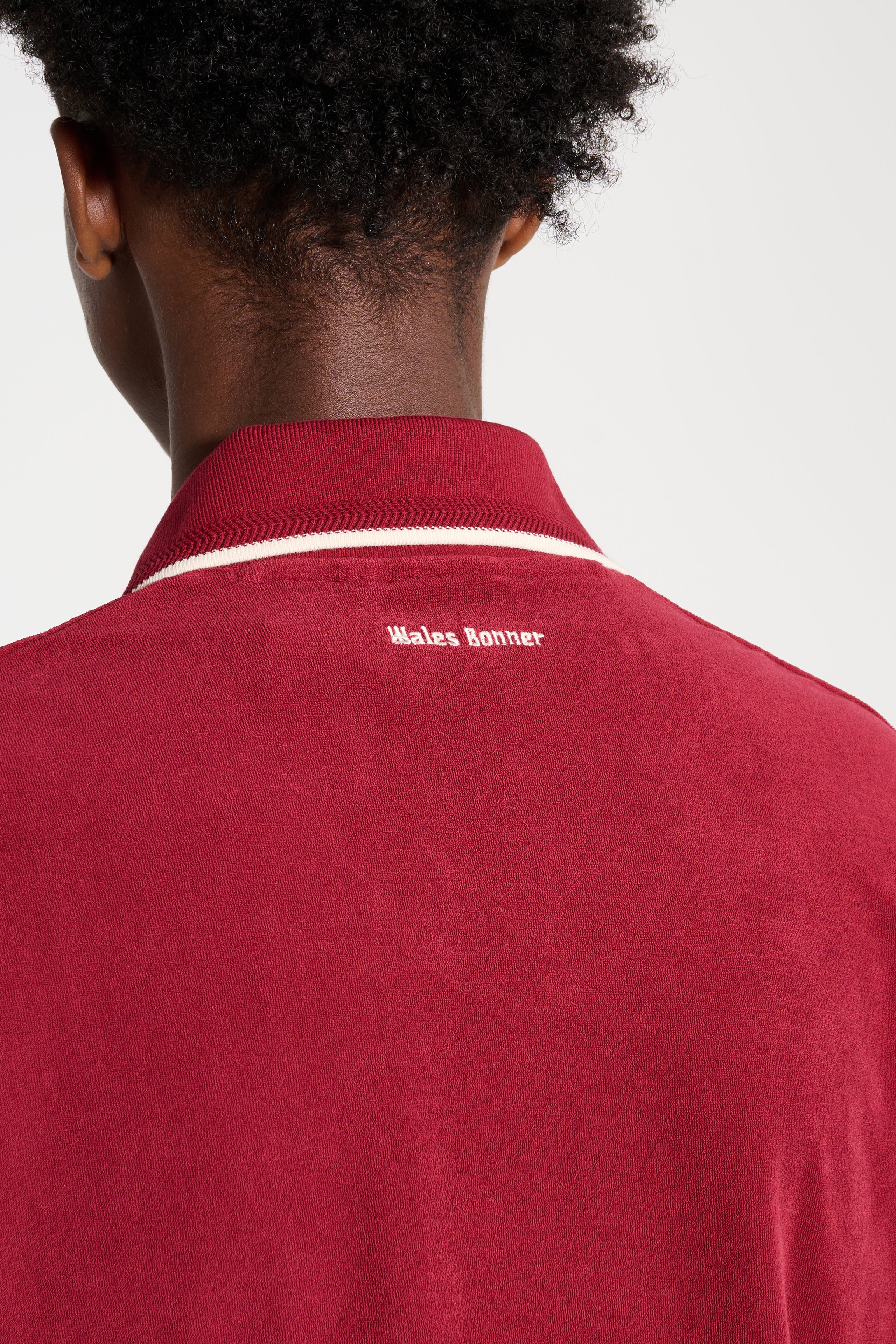 adidas by Wales Bonner Terry Polo Collegiate Burgundy