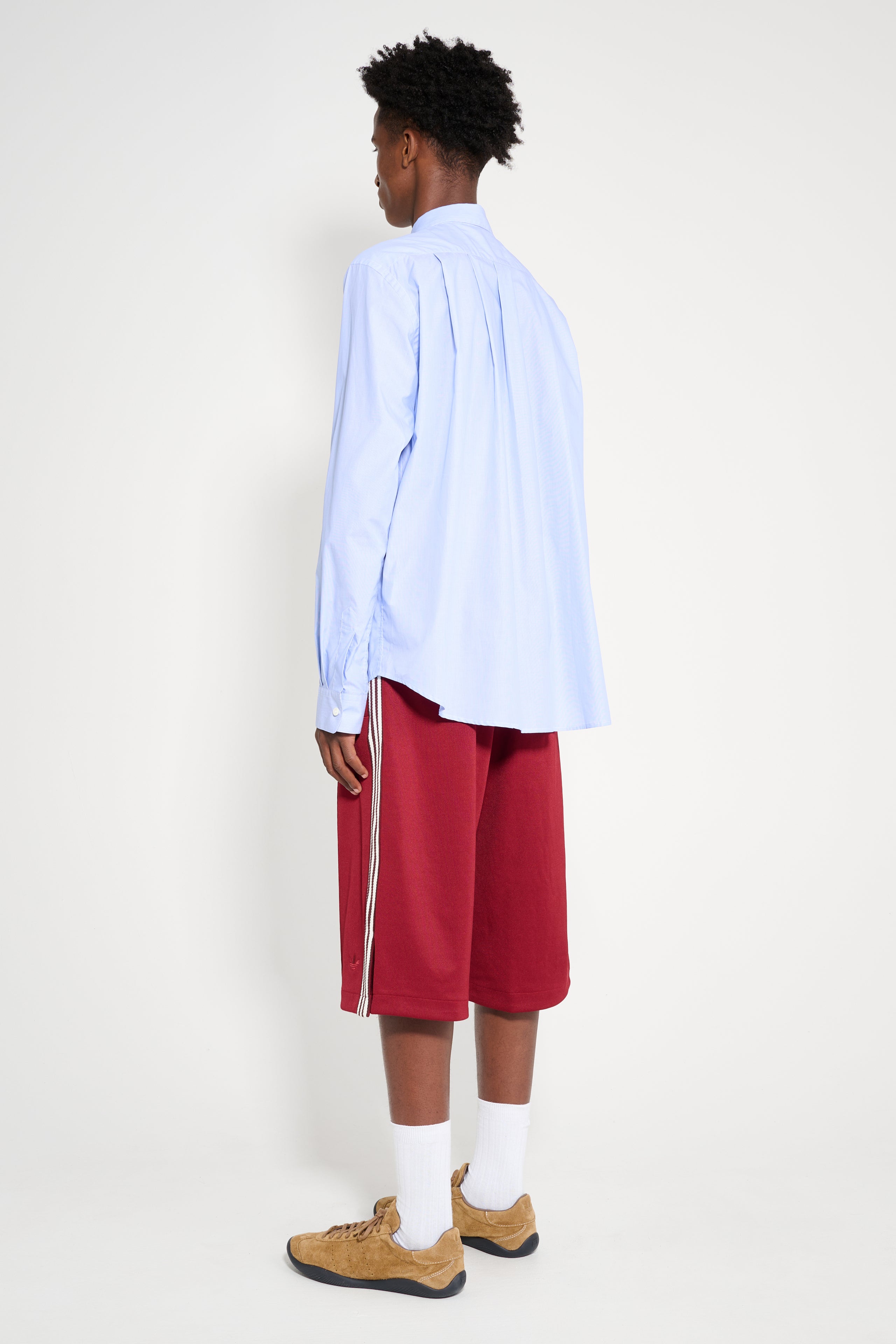 adidas by Wales Bonner Track Shorts Collegiate Burgundy