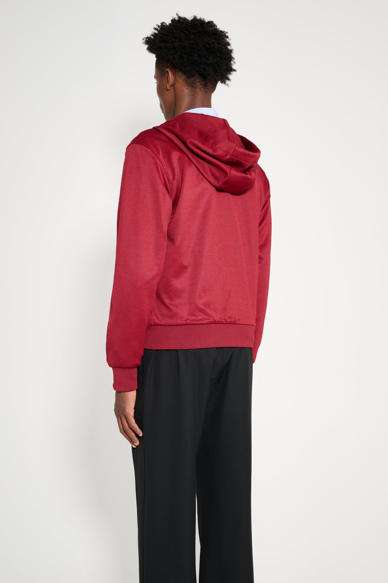 adidas by Wales Bonner Track Hoodie Collegiate Burgundy