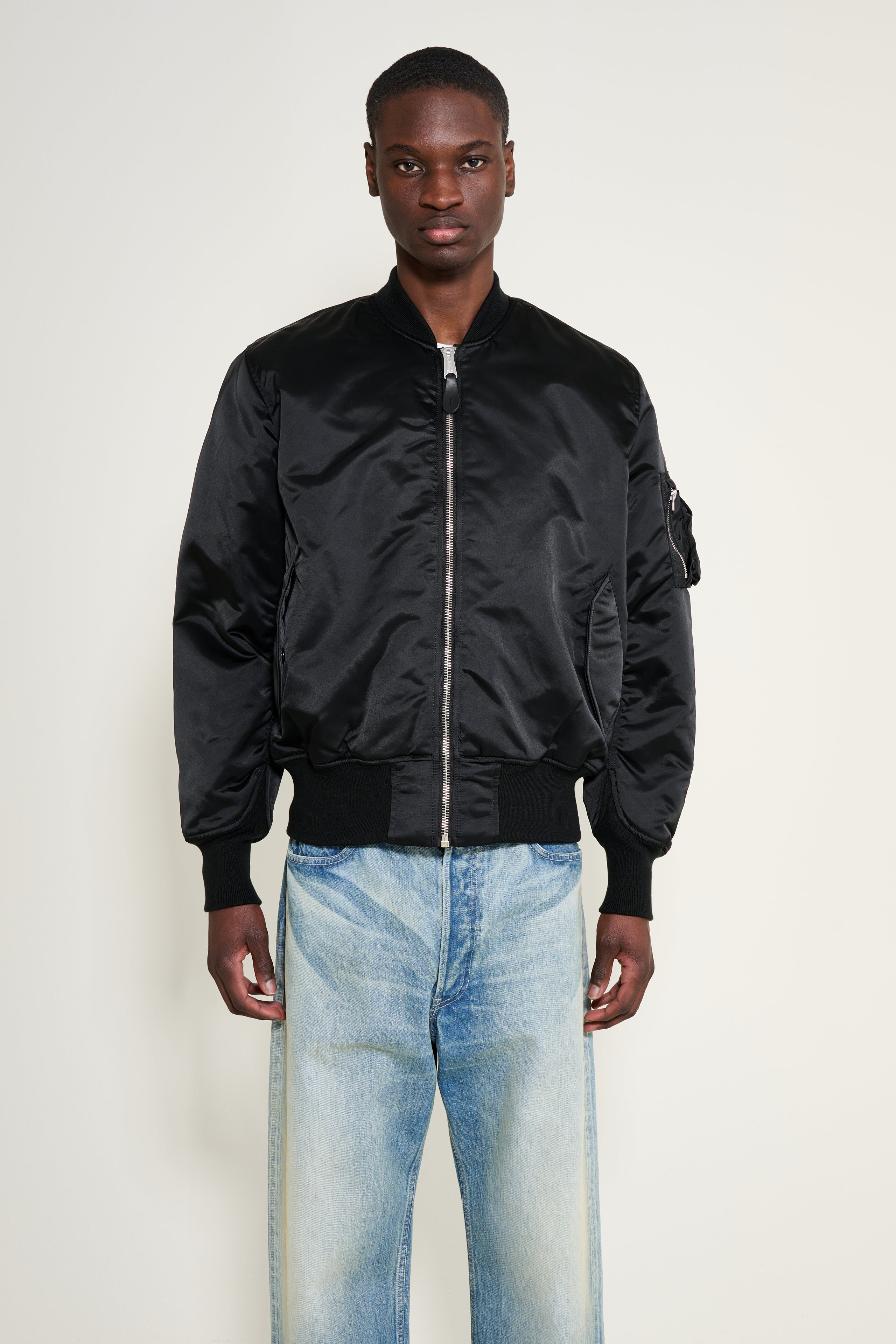 Alpha Industries MA-1 Base Flight Jacket Black