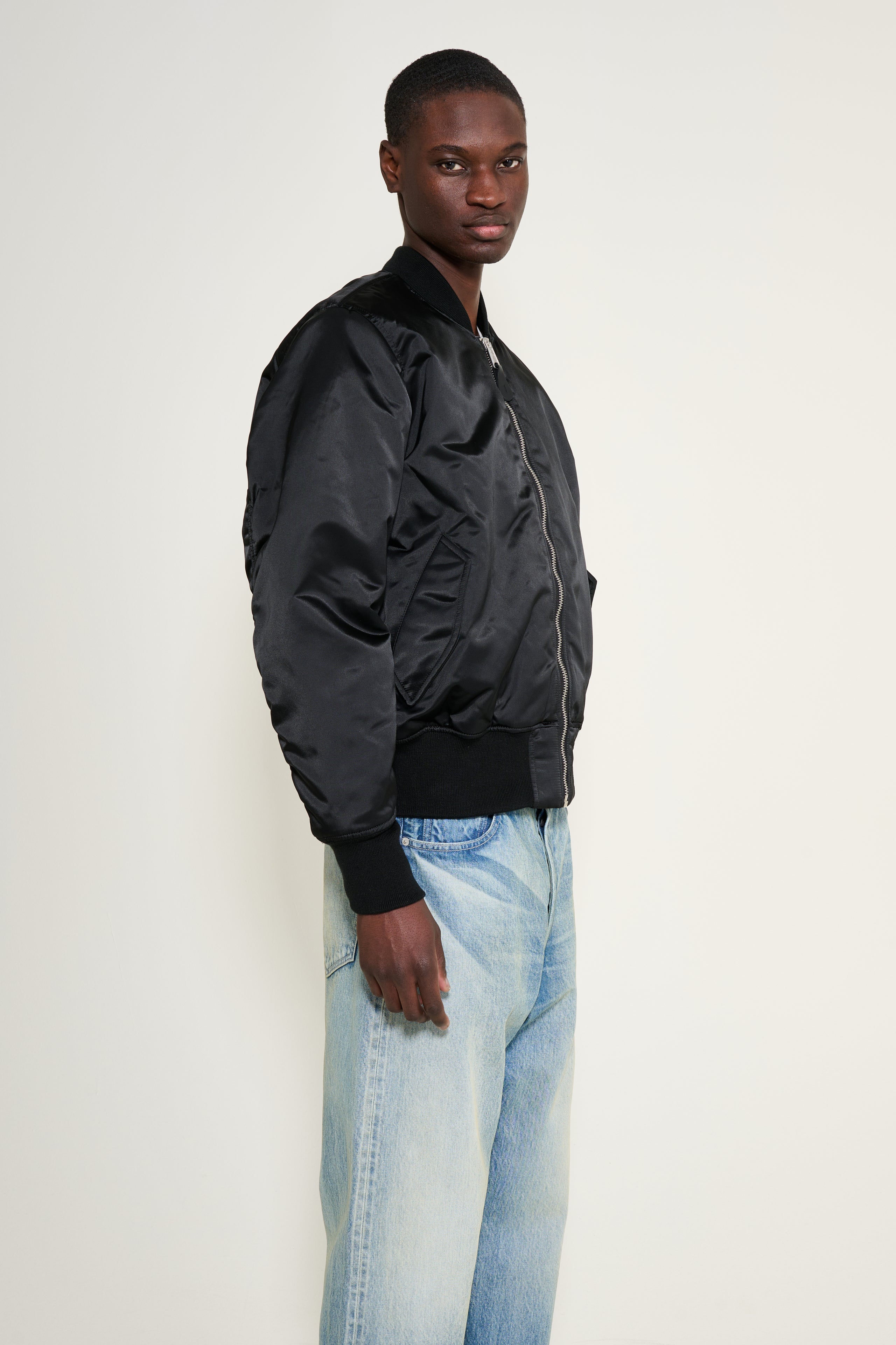 Alpha Industries MA-1 Base Flight Jacket Black
