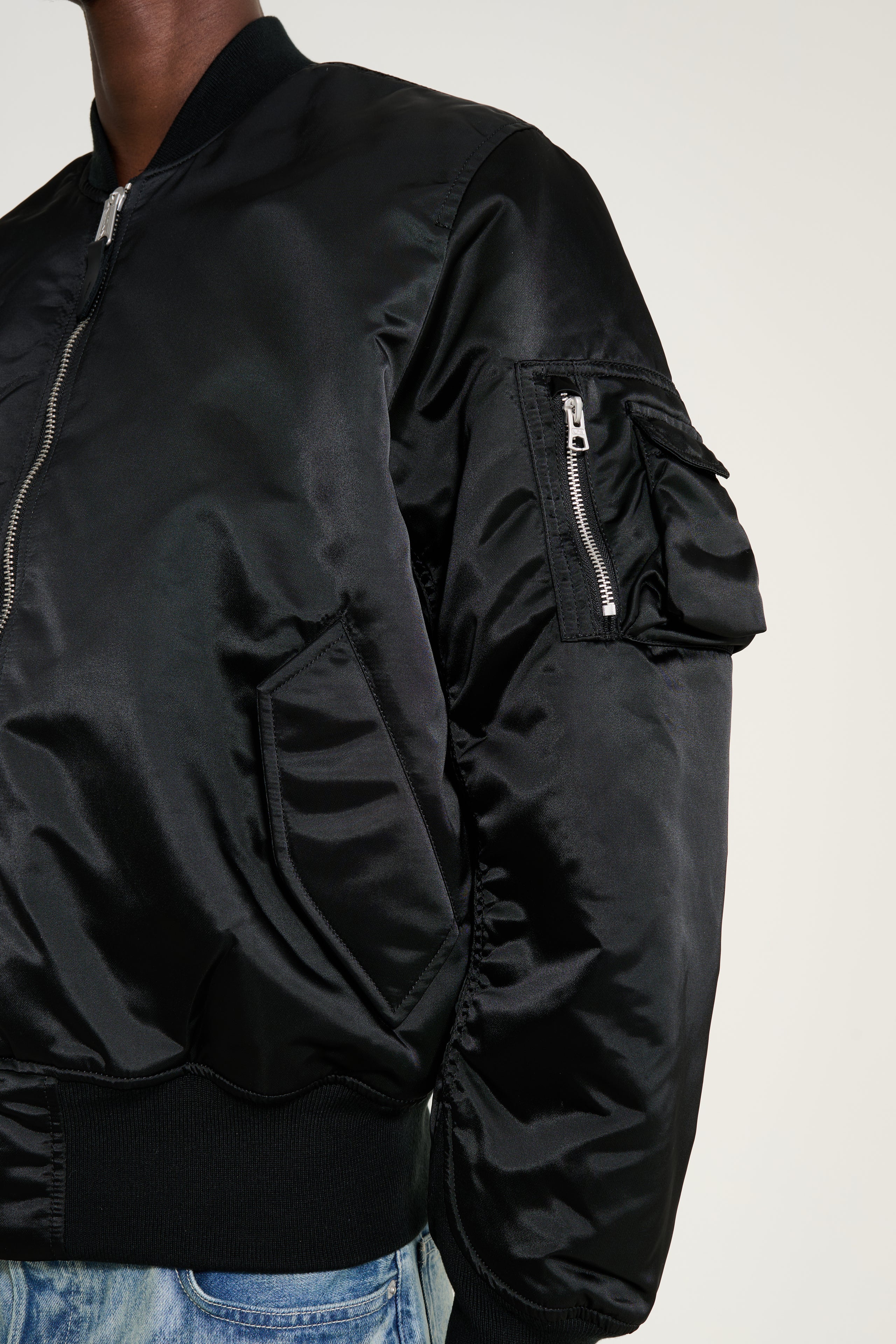 Alpha Industries MA-1 Base Flight Jacket Black