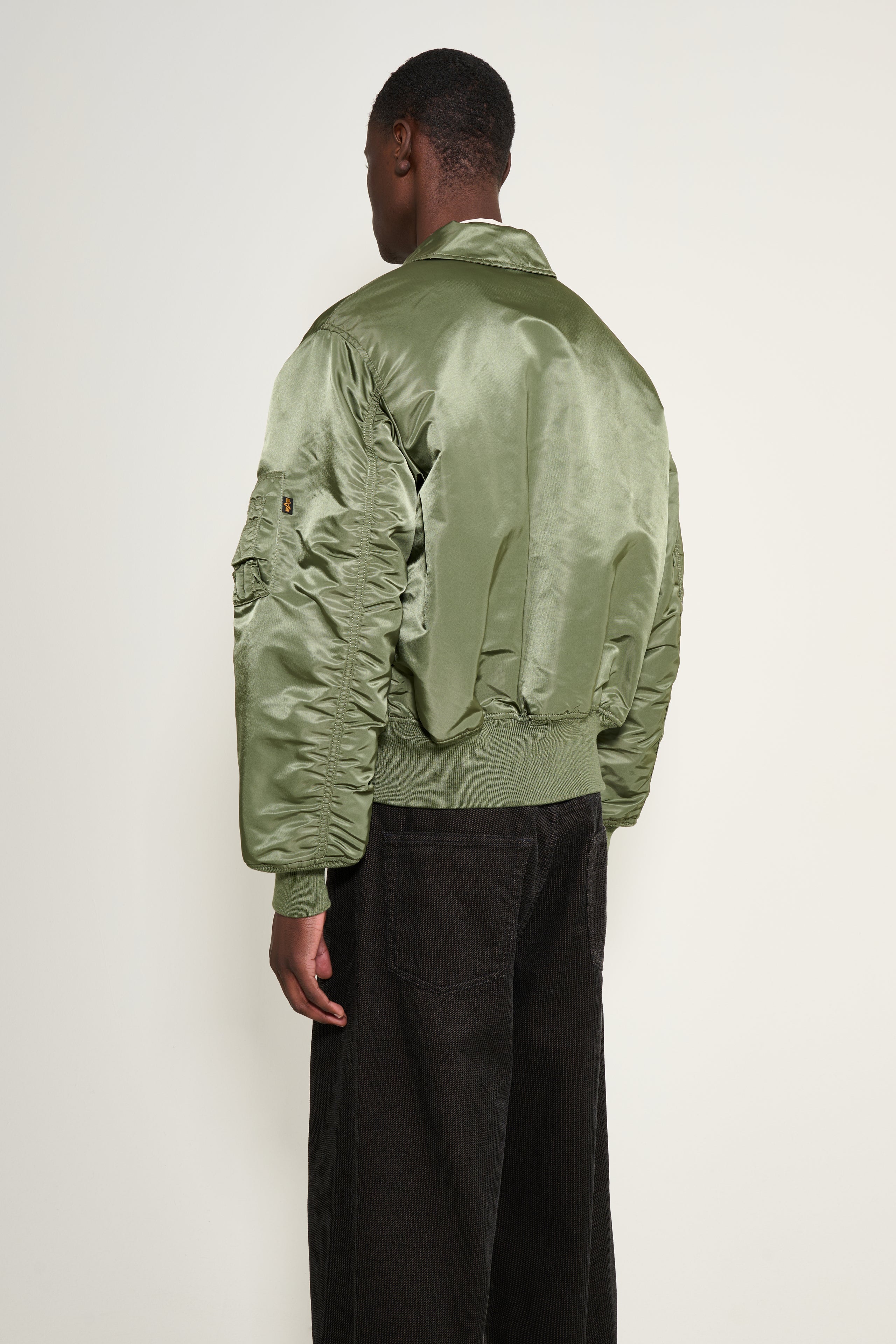 Alpha Industries CWU-45 Heritage Bomber Jacket Sage Green