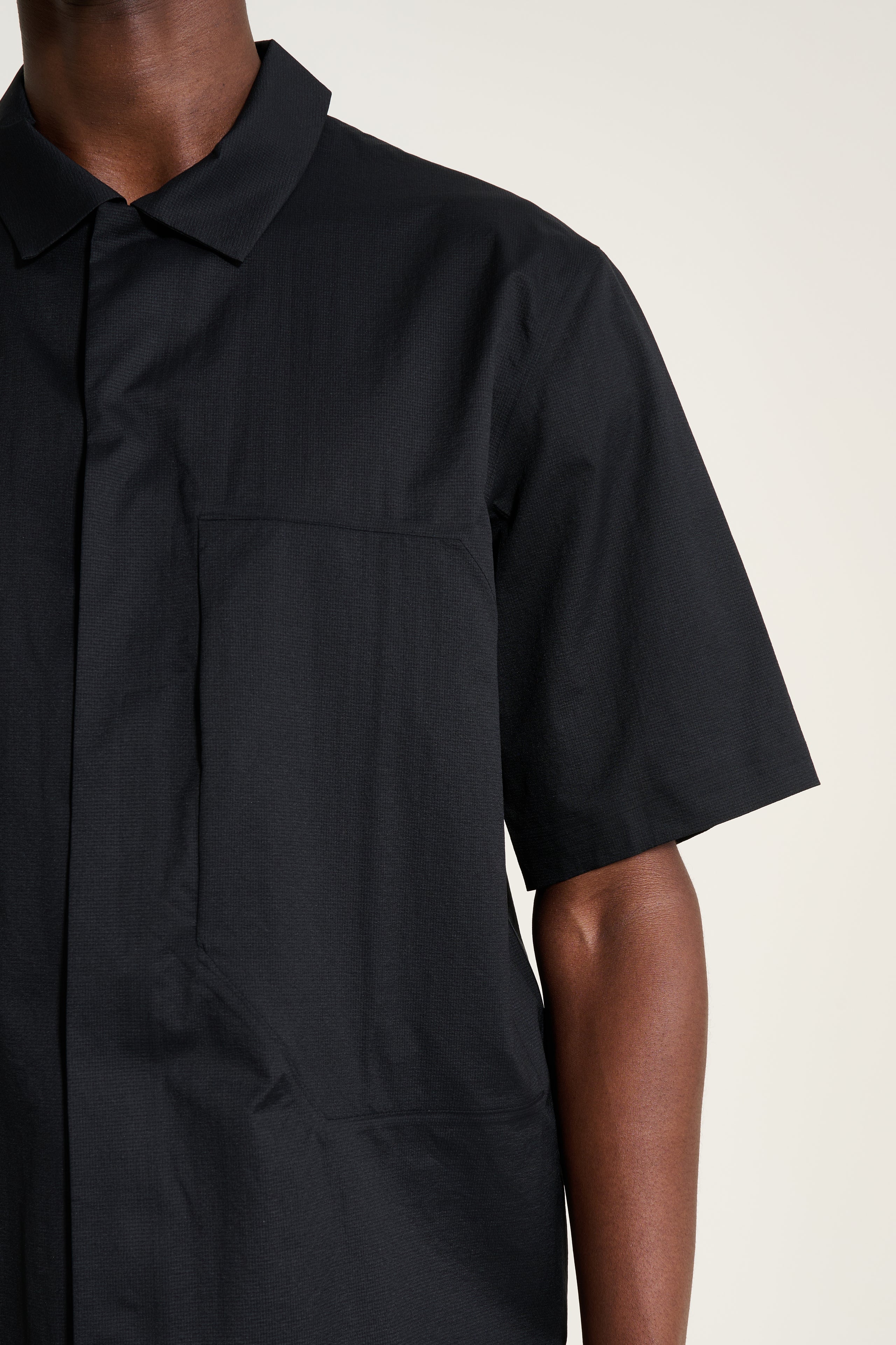 Arc'teryx Veilance Demlo Short Sleeve Shirt Black