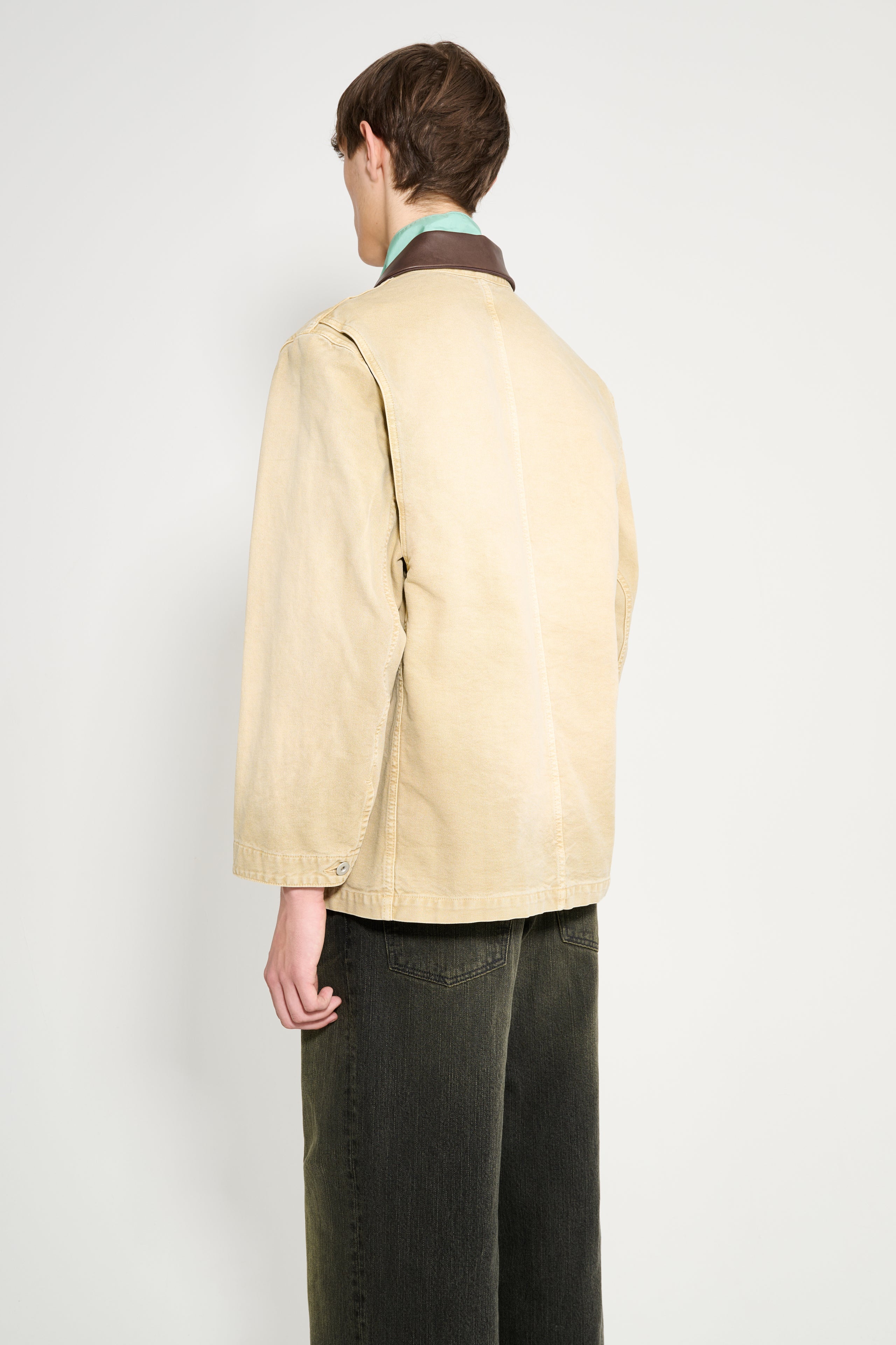 Auralee Organic Cotton Duck Blouson Light Beige