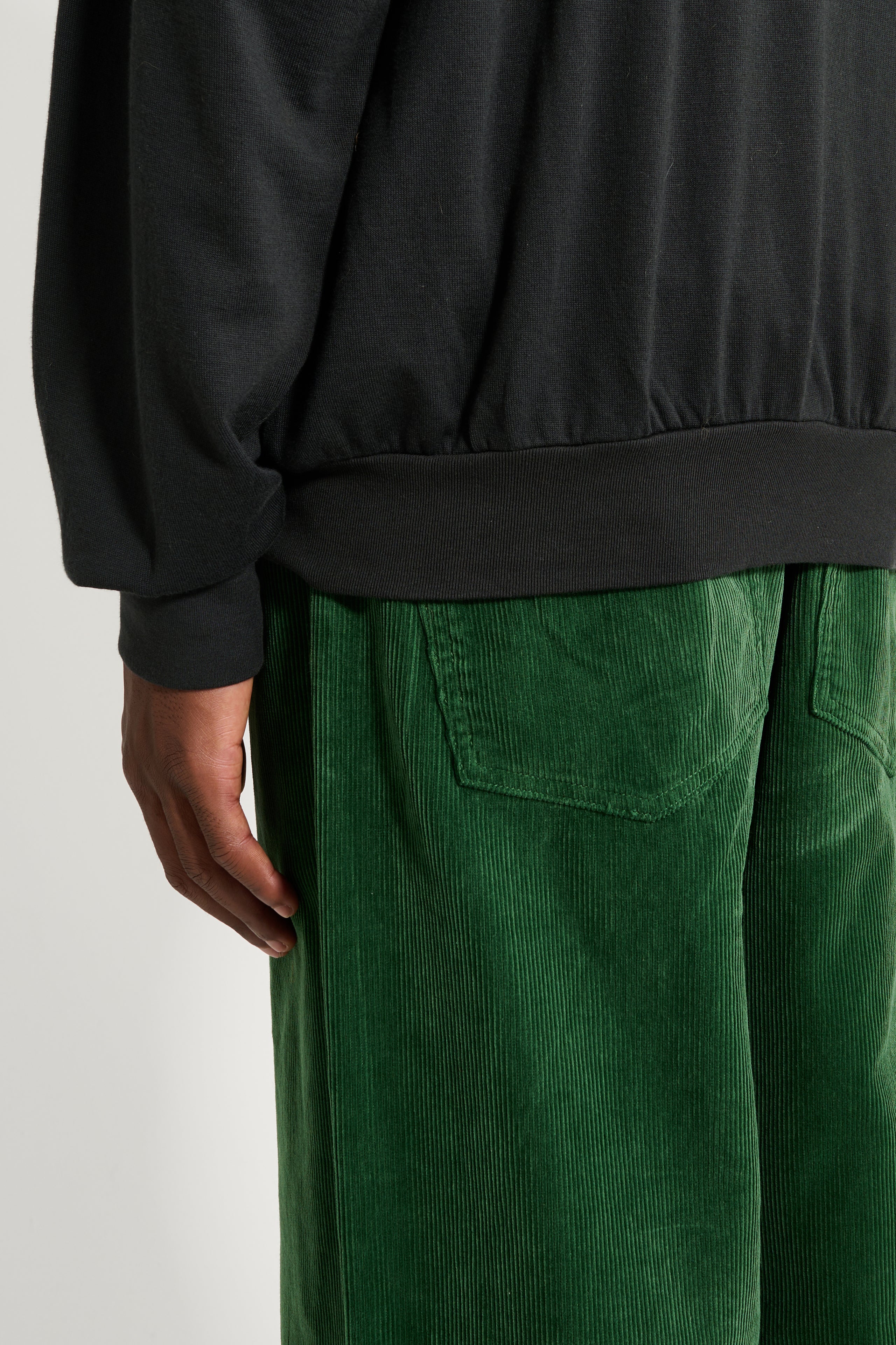 Auralee Super High Gauge Sweat Zip Blouson Ink Black