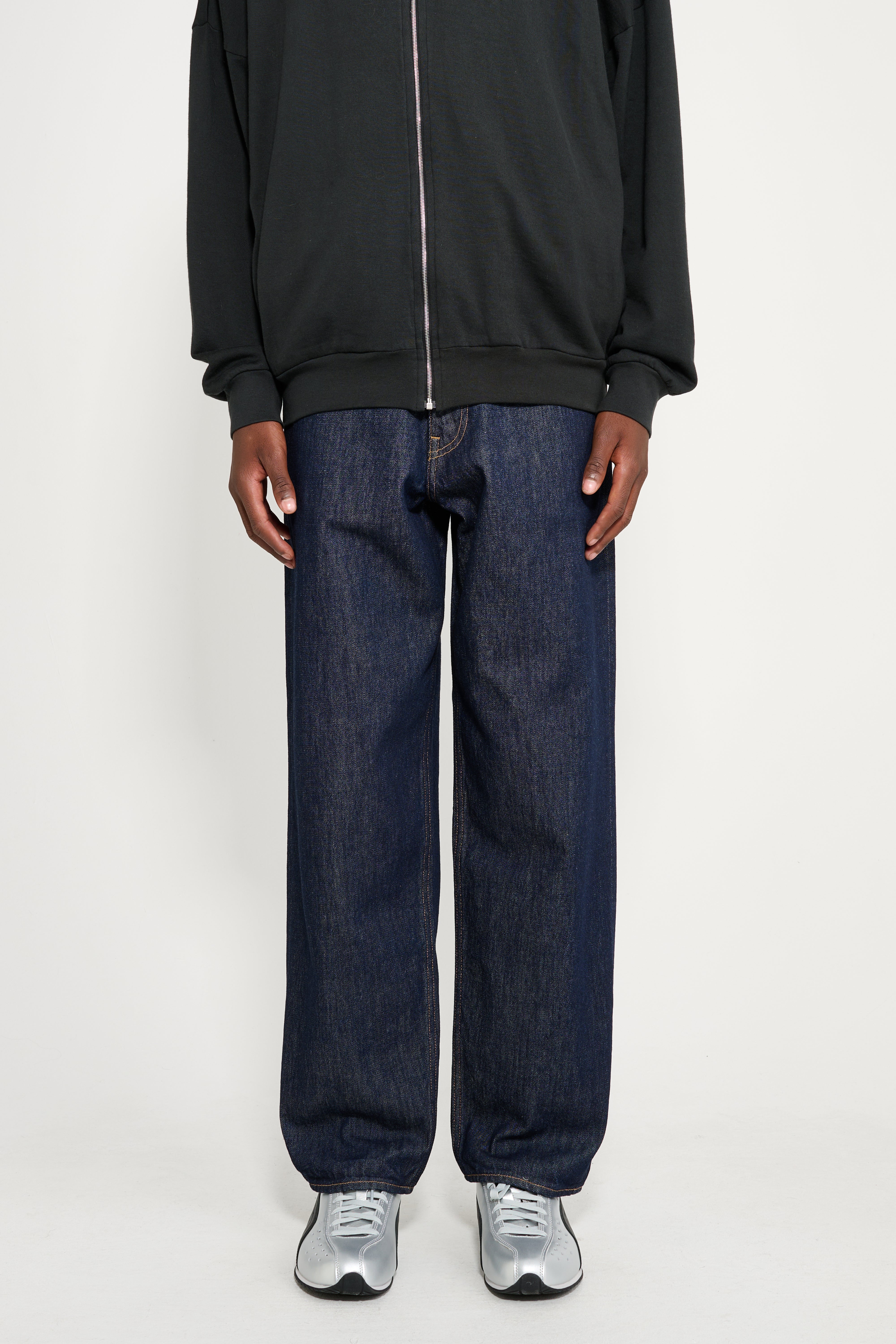60% OFF 新品 AURALEE HARD TWIST DENIM 24 Auralee Hard Twist Denim Wide Pants in Indigo Curated at