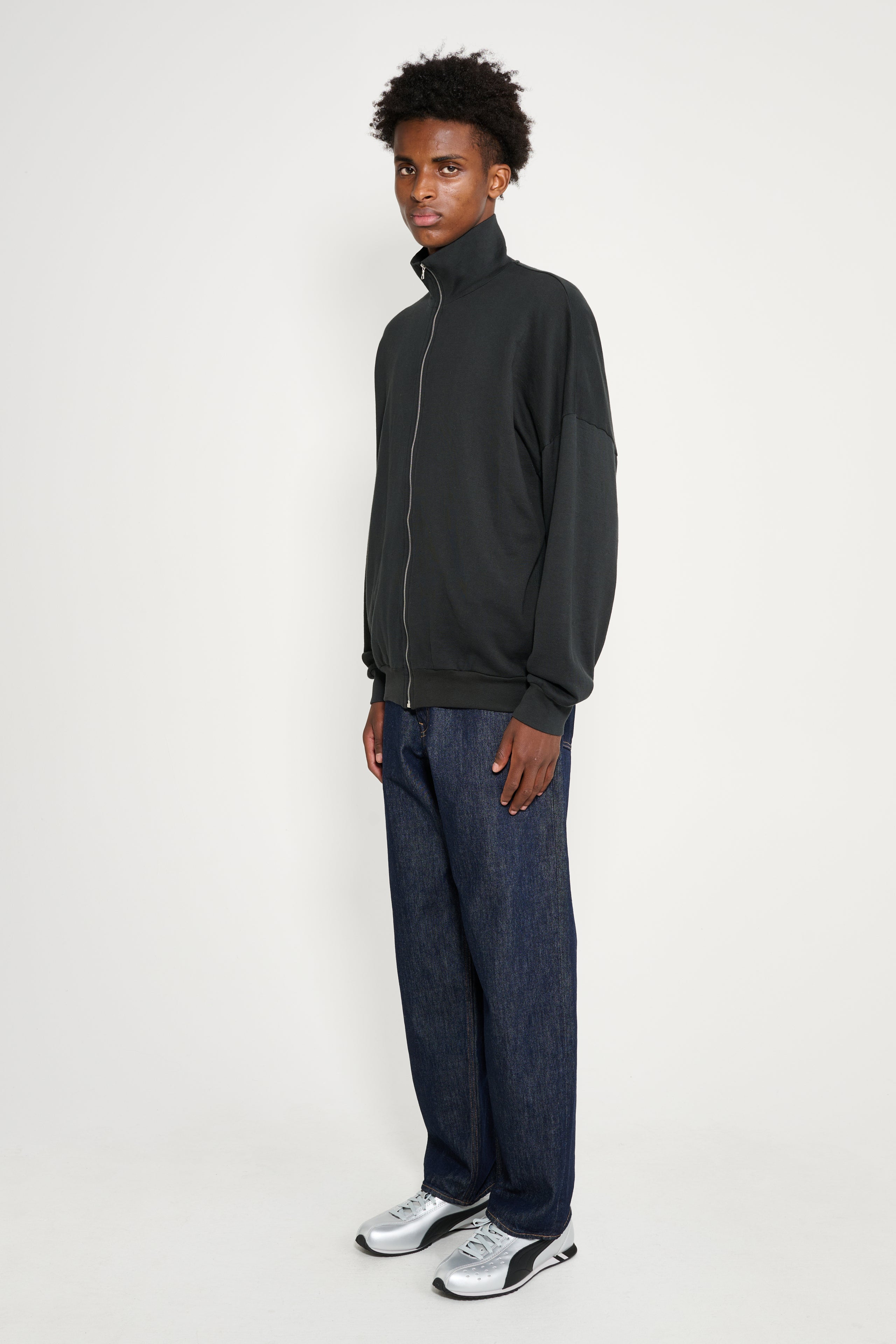 Auralee Hard Twist Denim Wide Pants Indigo