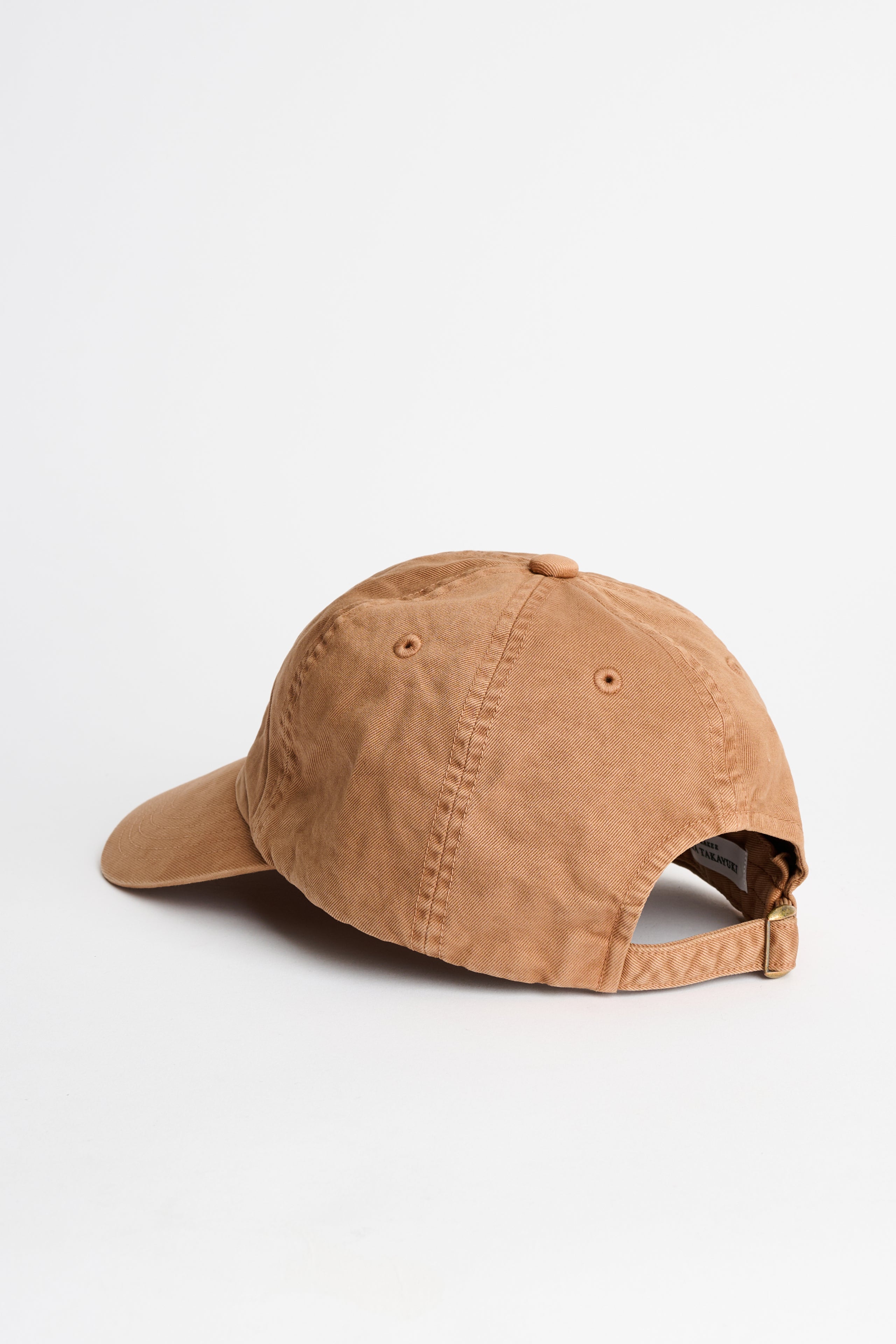 Auralee Product Dyed Finx Chino Cap Made by Kijimatakayuki Light Brown