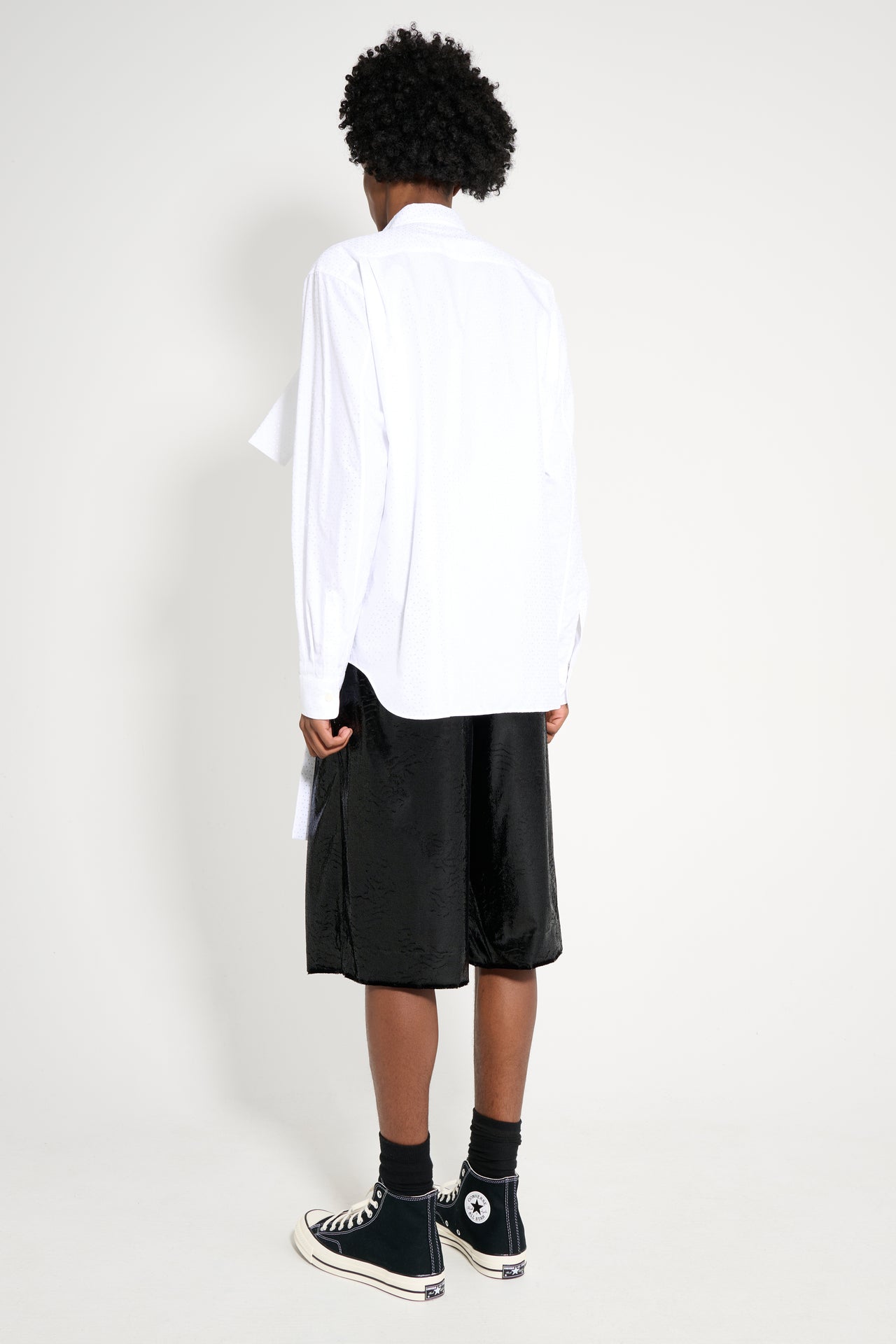 Comme des Garçons Homme Plus Shorts Shiny Black
