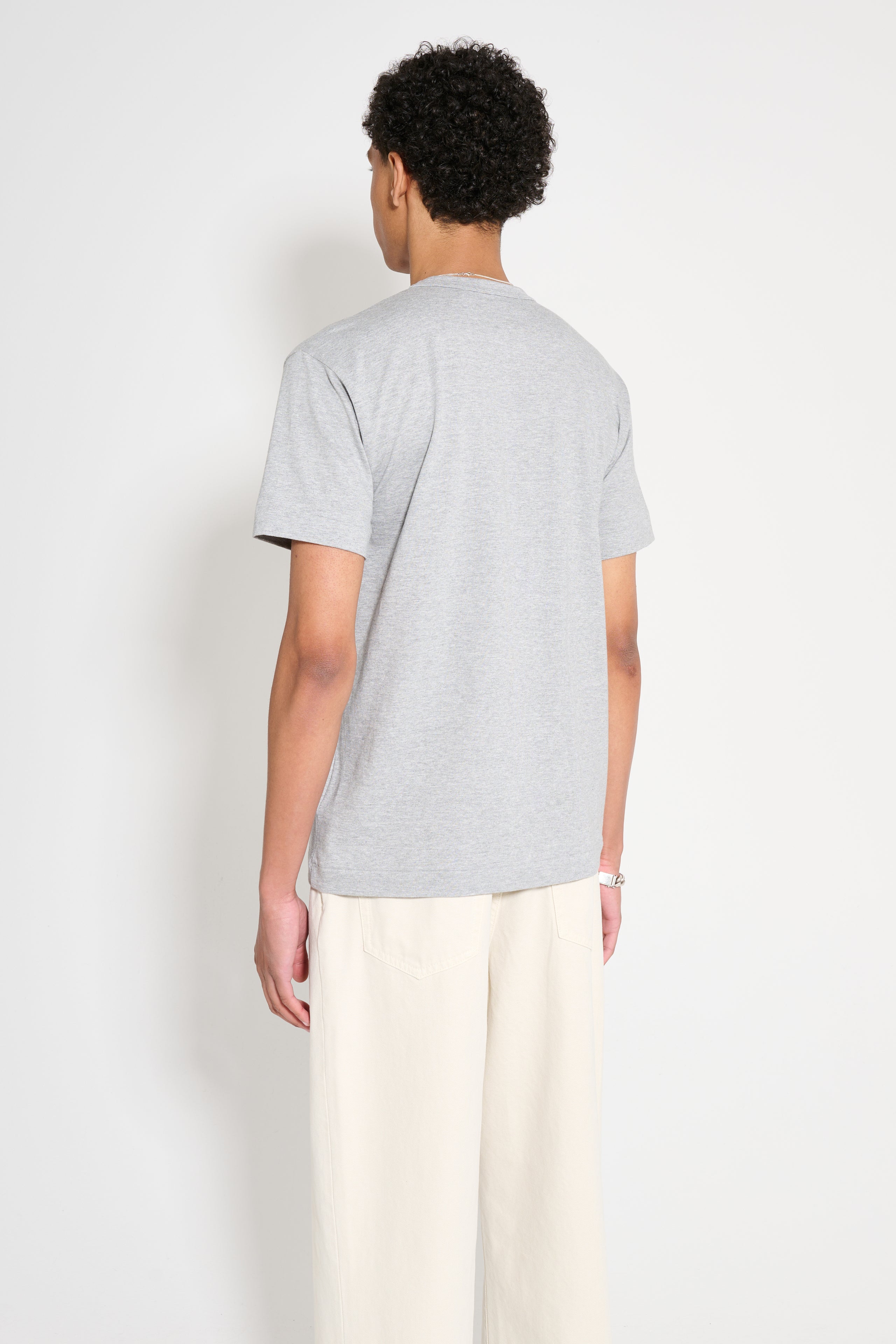 Comme des Garçons Play Small Heart T-Shirt Grey