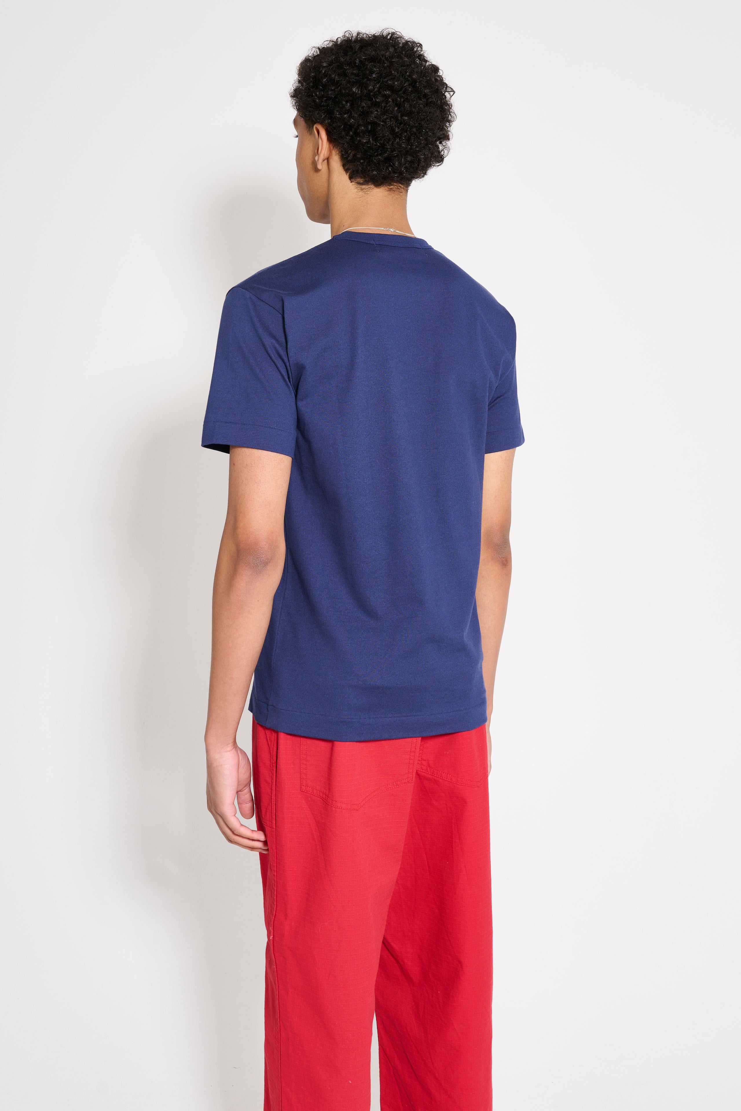 Comme des Garçons Play Logo T-shirt Dark Navy