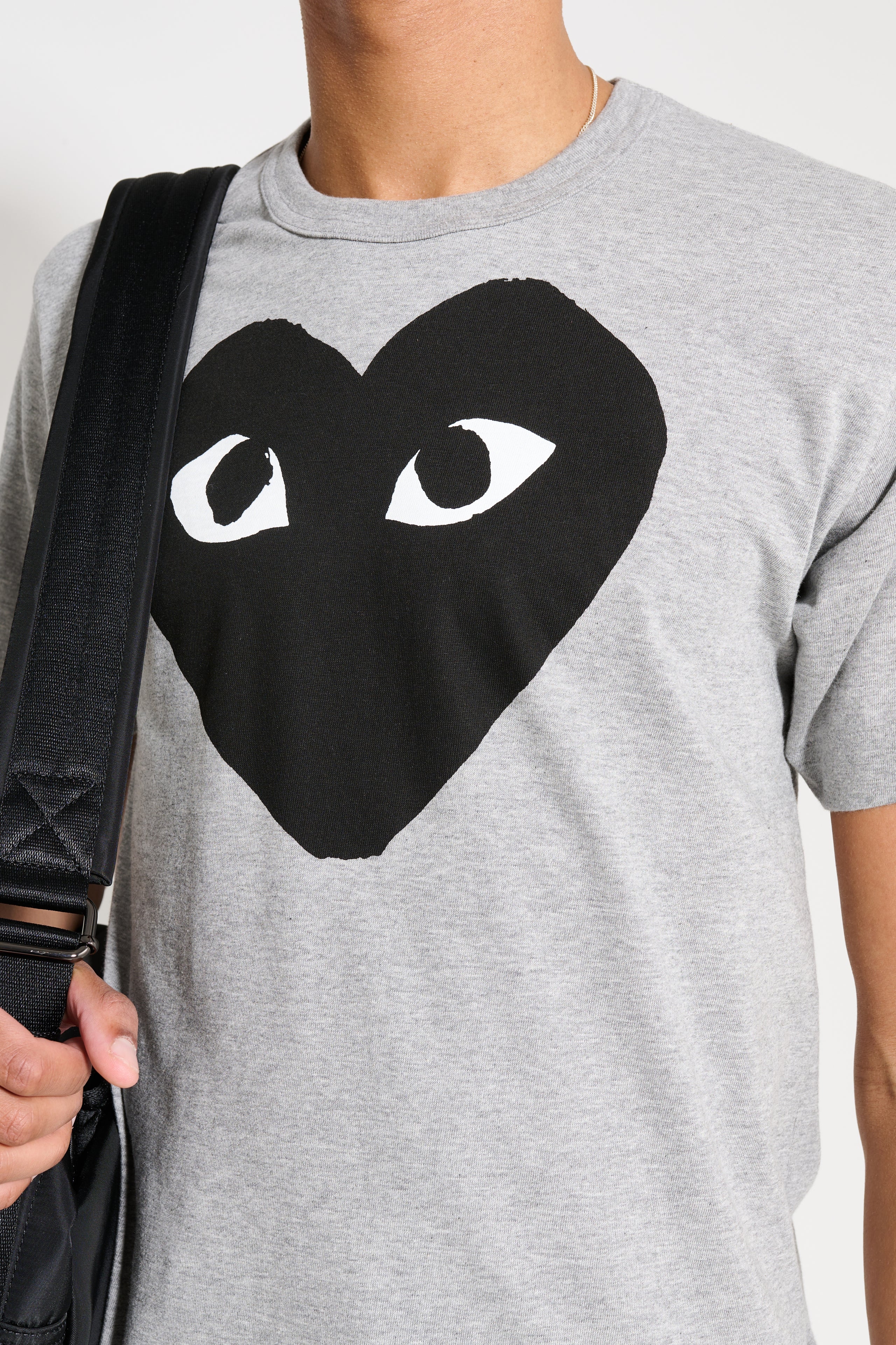Comme des Garçons Play Big Heart T-shirt Grey