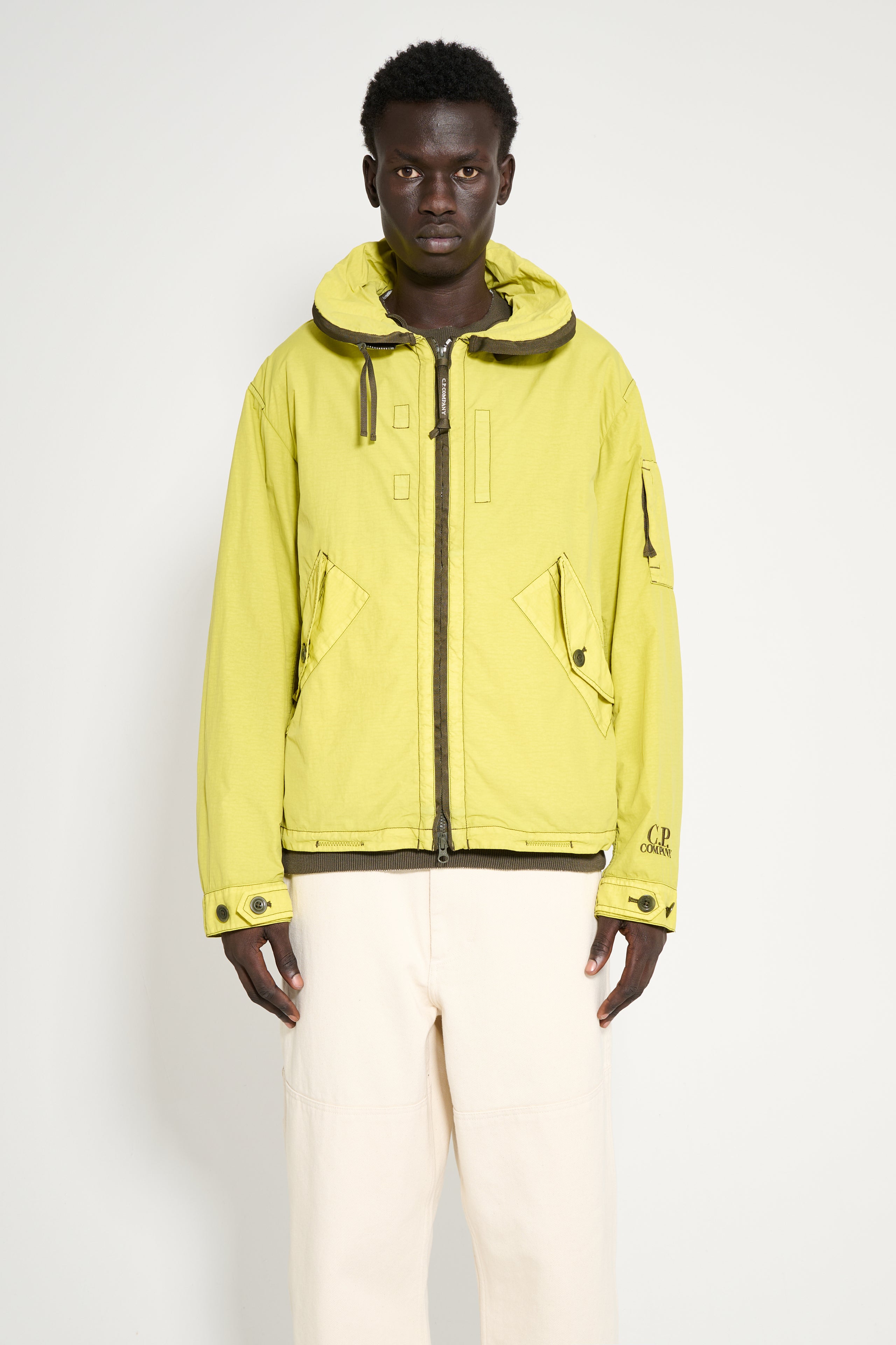 C.P. Company Hooded Jacket Cress Green