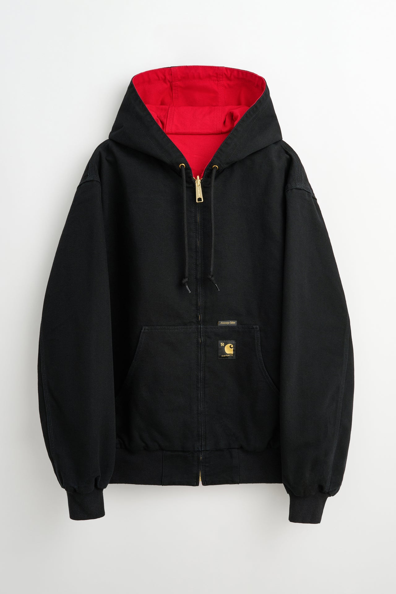 Carhartt WIP 50th Anniversary OG Active Jacket Canvas Black / USA Red