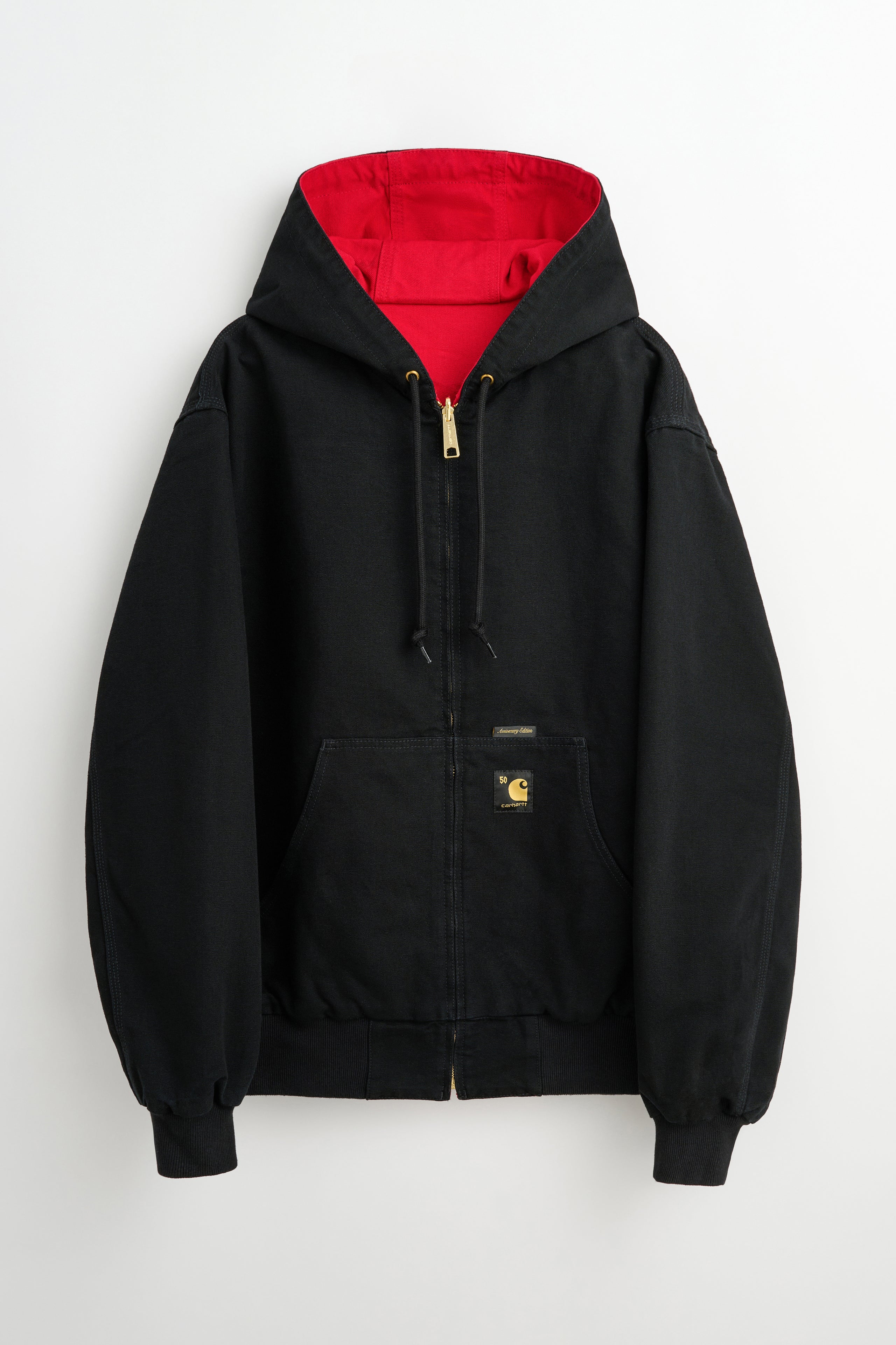 Carhartt WIP 50th Anniversary OG Active Jacket Canvas Black / USA Red