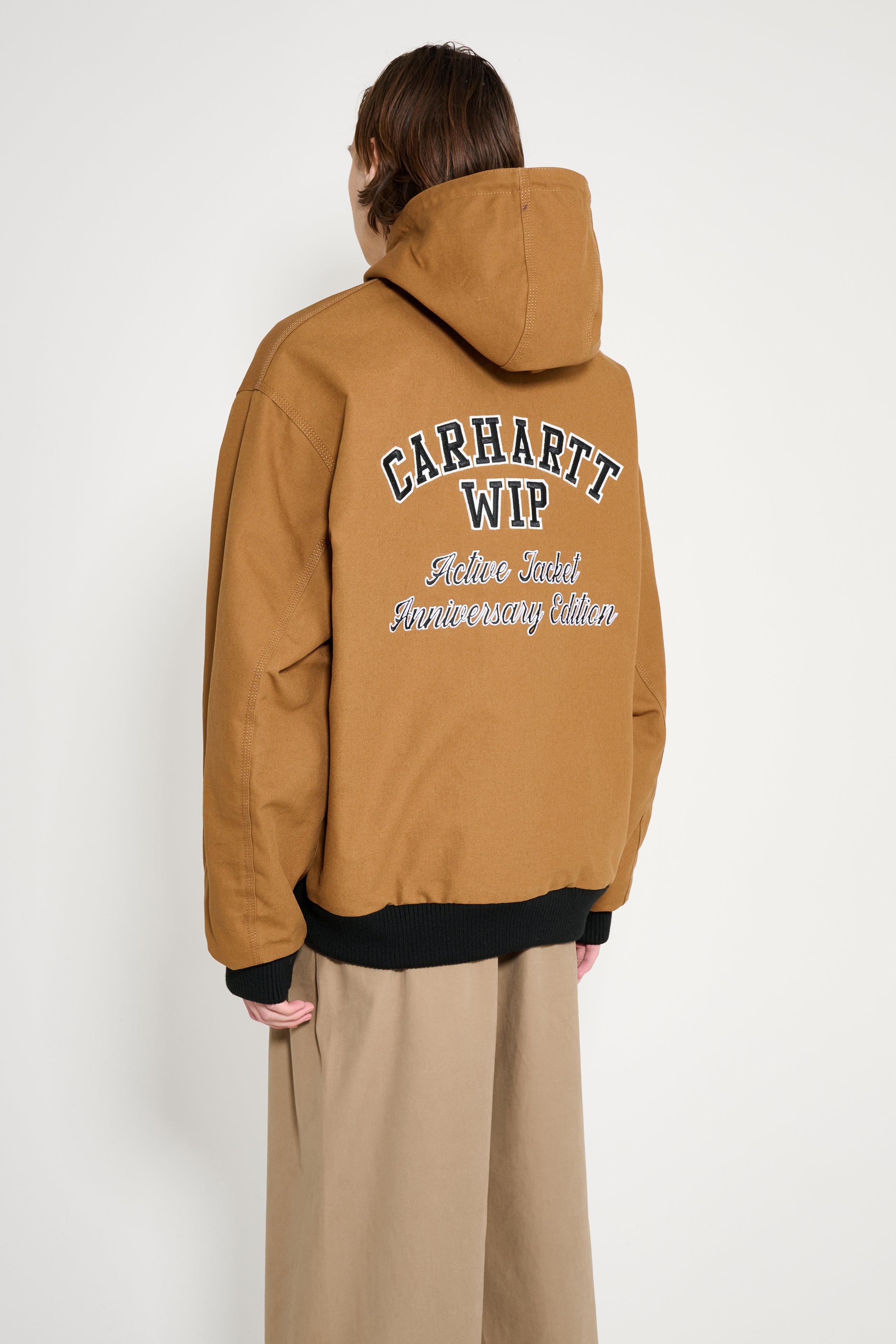 Carhartt WIP 50th Anniversary OG Active Jacket Leather Black / Hamilton Brown