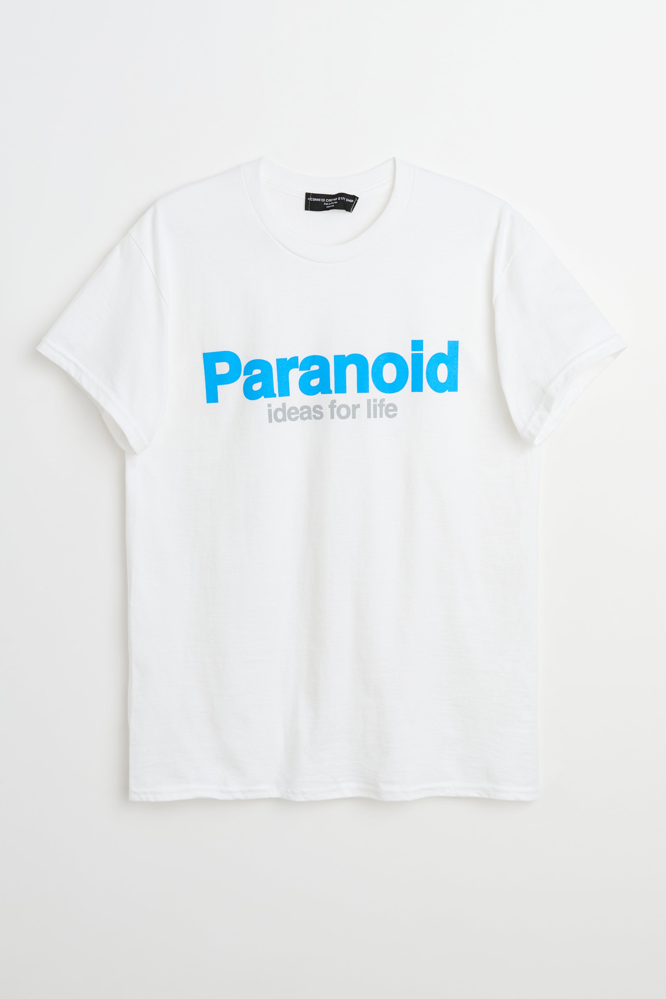 Connie Costas Ideas For Life Front Graphic T-shirt White