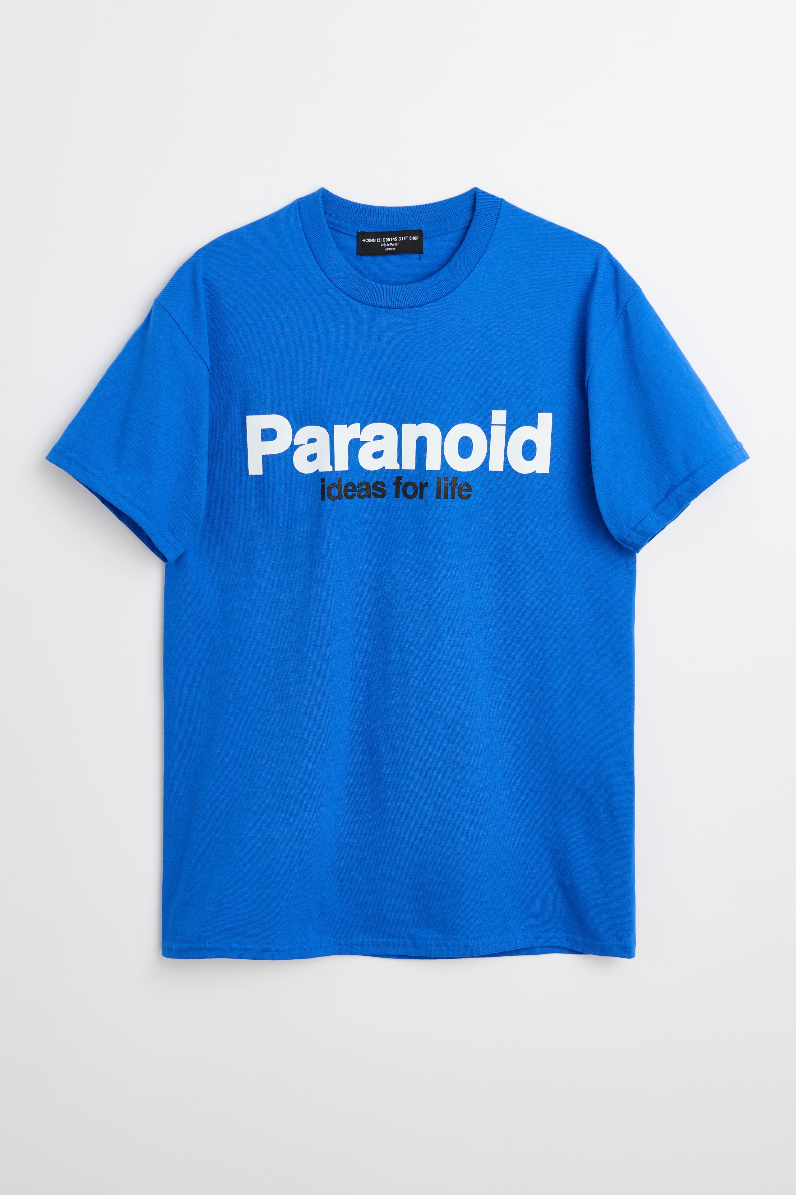 Connie Costas Ideas For Life Front Graphic T-shirt Blue