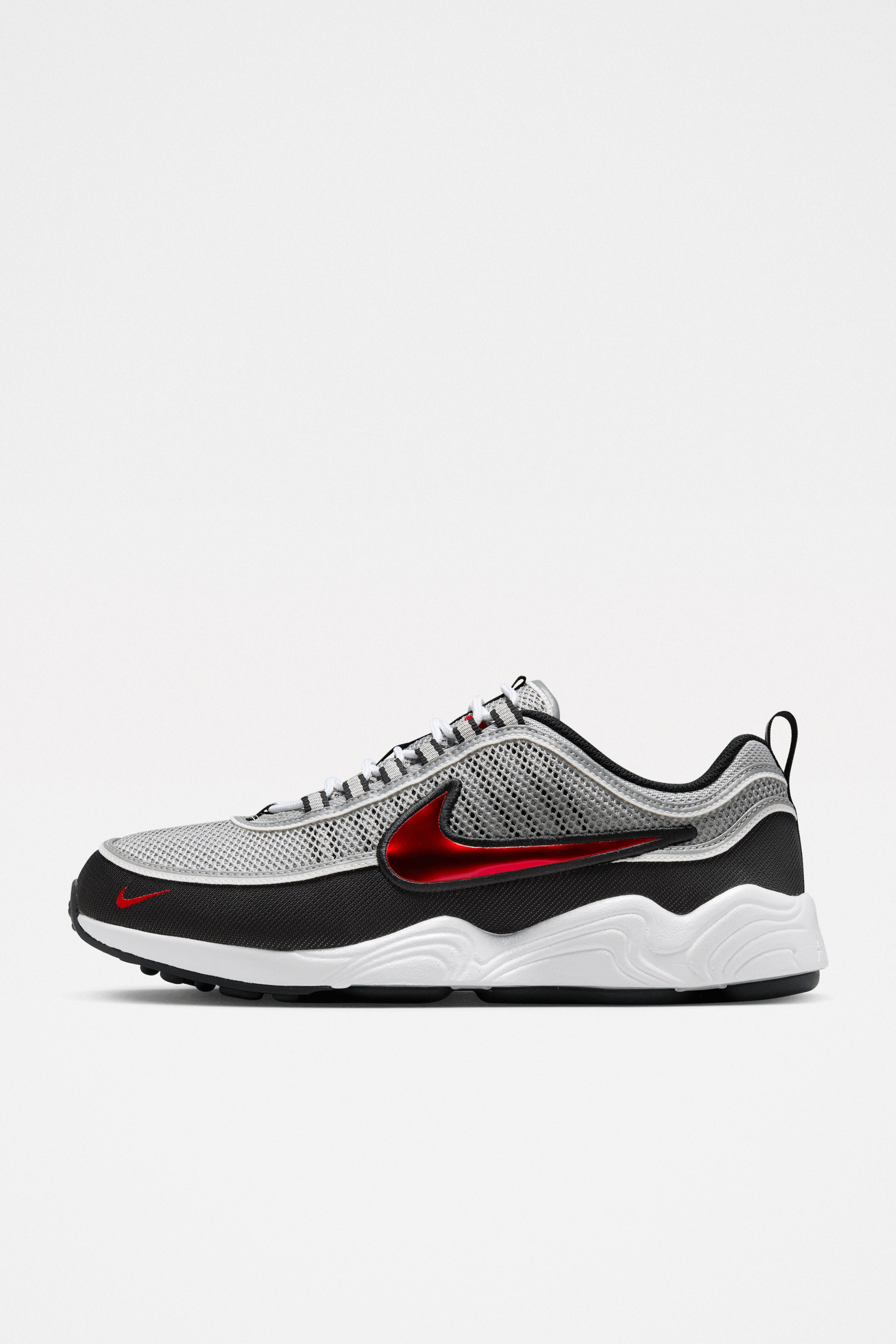 Nike Air Zoom Spiridon SP Metallic Silver / Sport Red