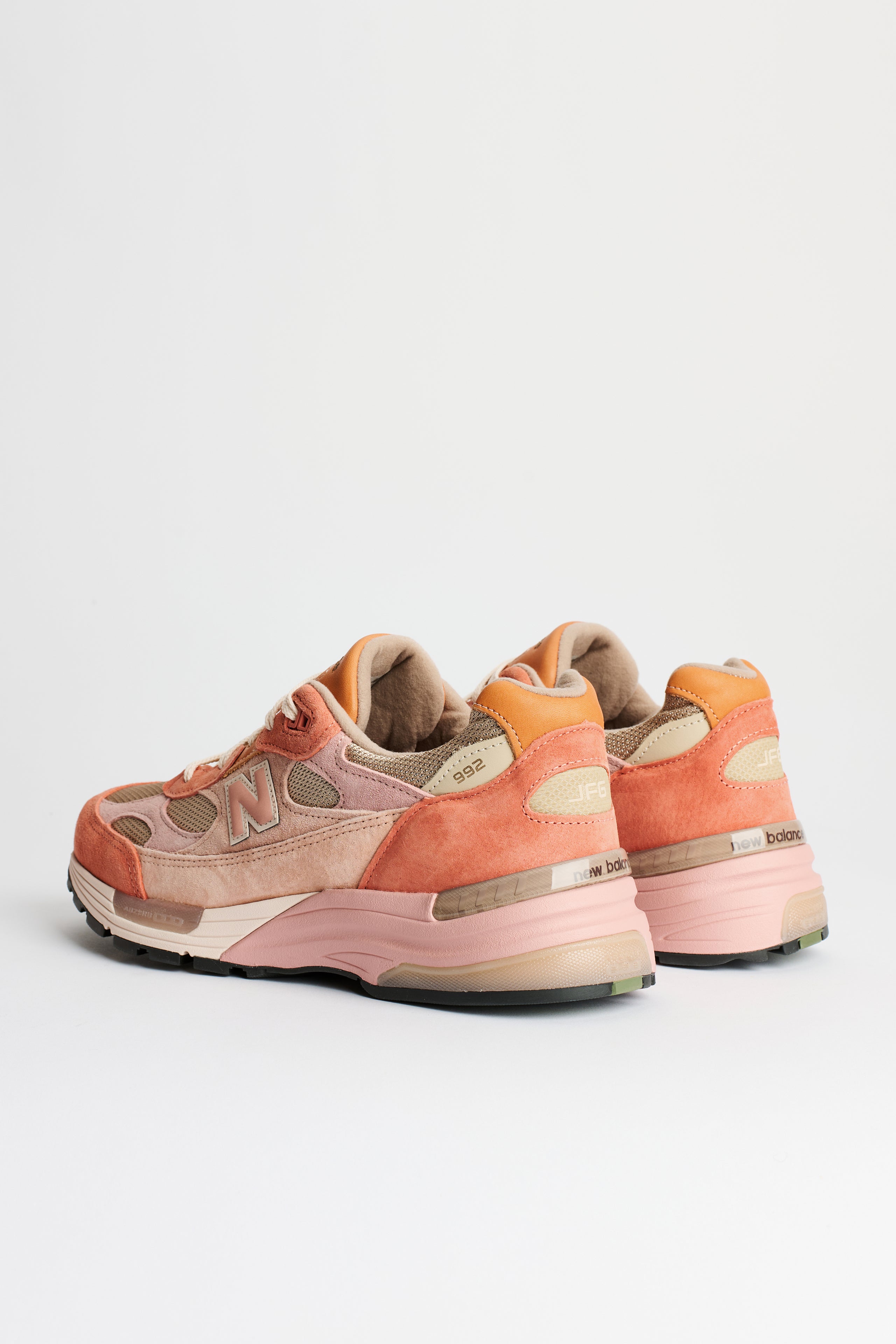 New Balance x Joe Freshgoods Made in USA 992 Rose Smoke / Misty Rose