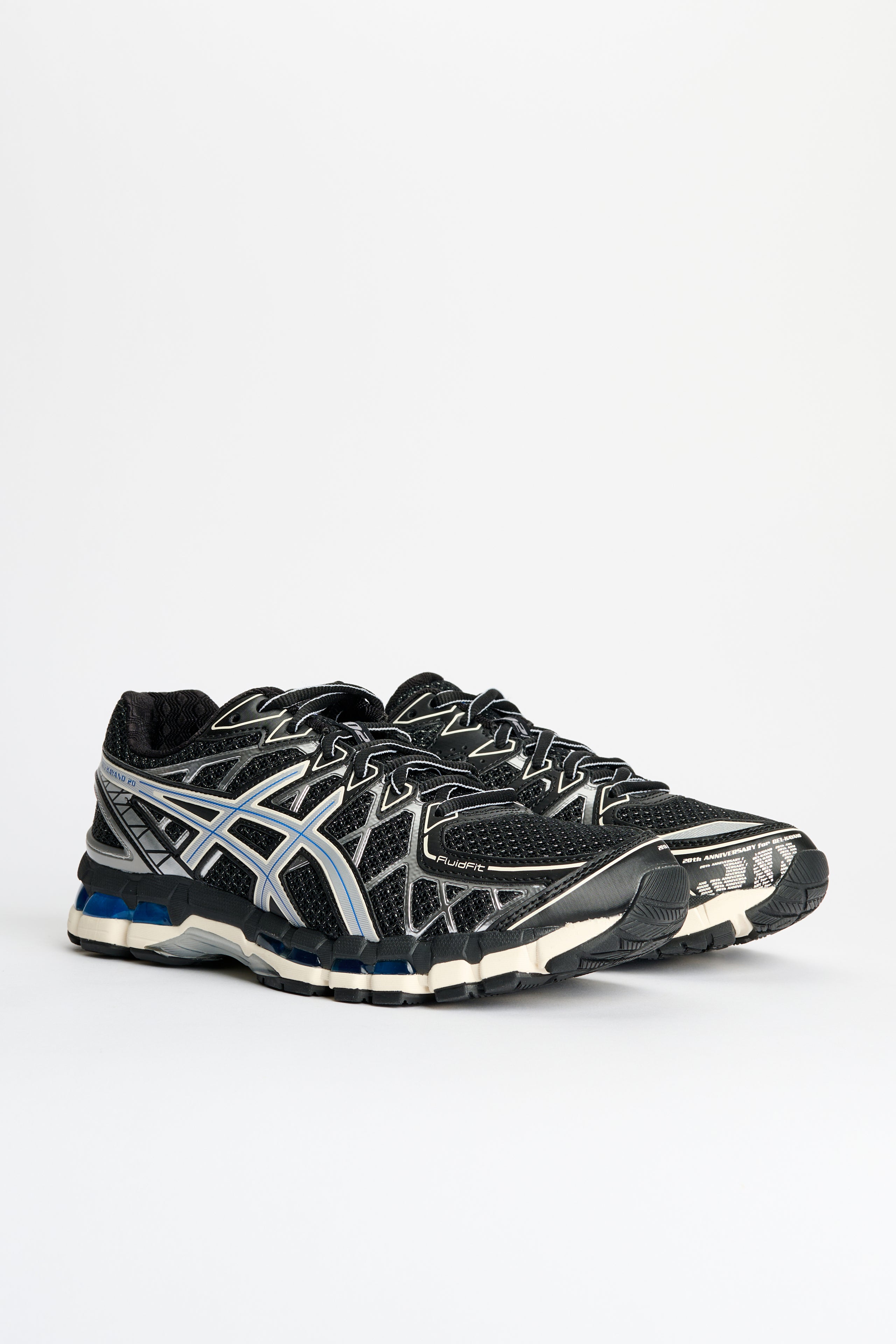 Asics Gel-Kayano 20 Black / Pure Silver