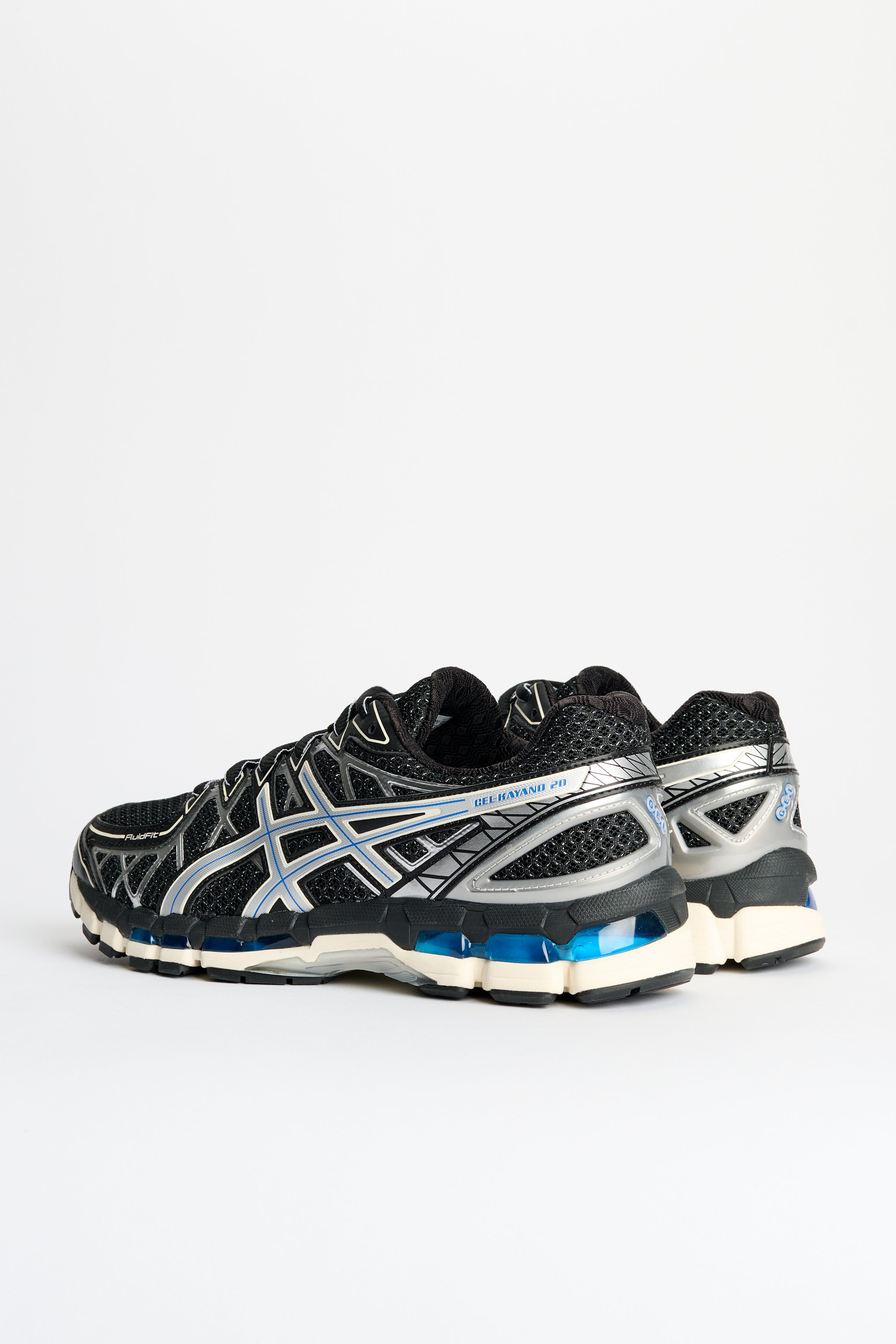 Asics Gel-Kayano 20 Black / Pure Silver