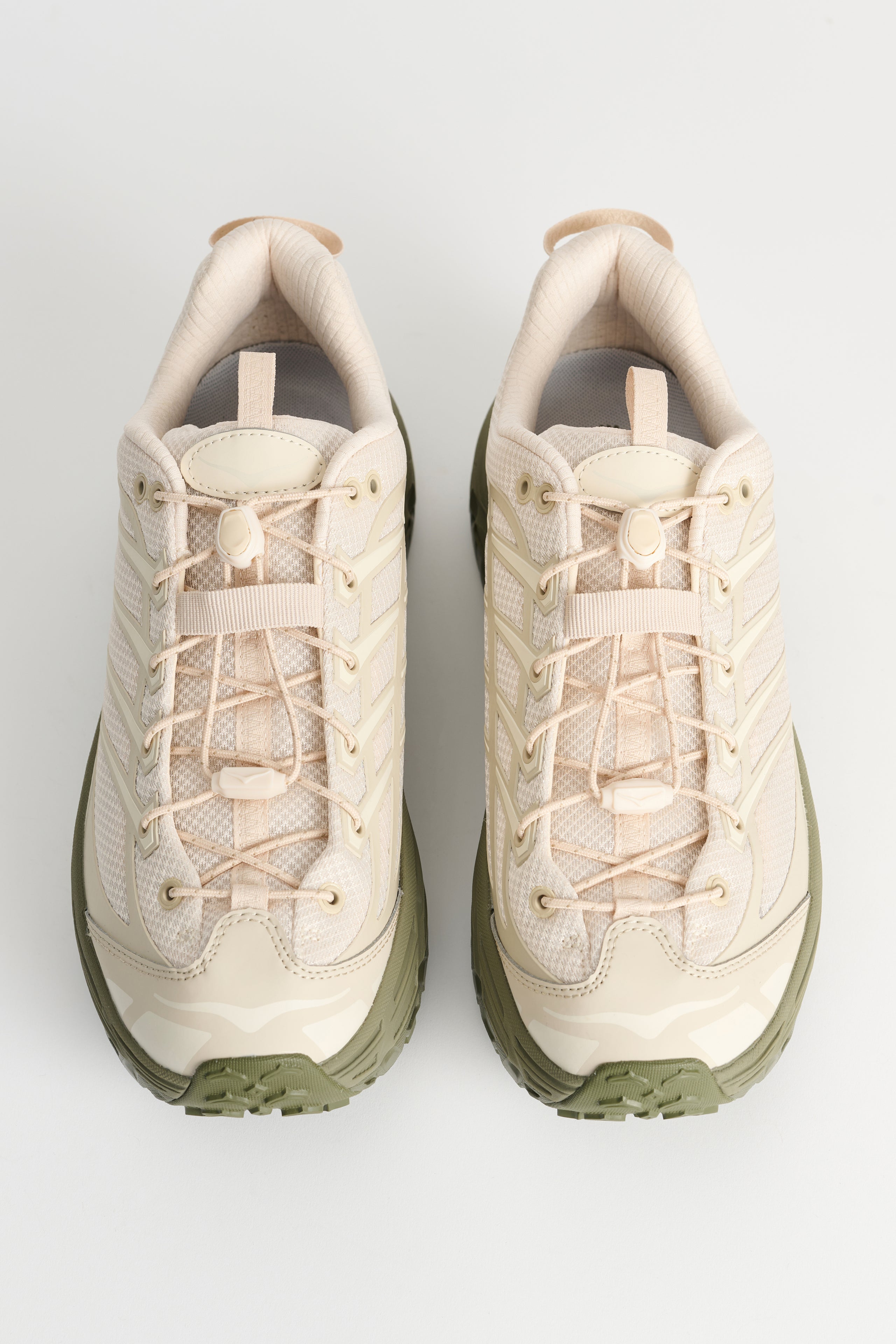 HOKA U Mafate Three2 Oat Milk / Eucalyptus