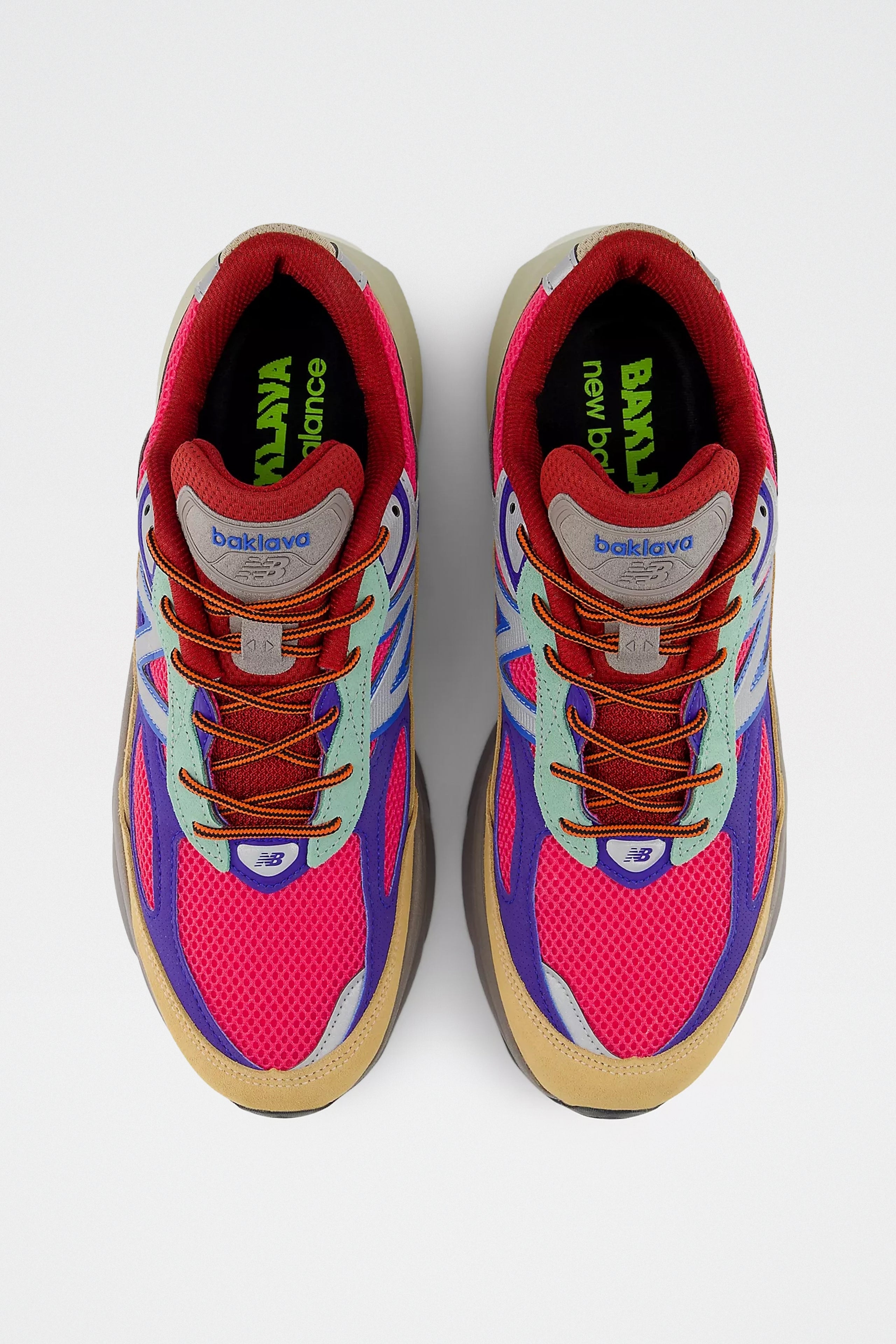 New Balance x Action Bronson 990v6 Hi-Pink / Royal Blue