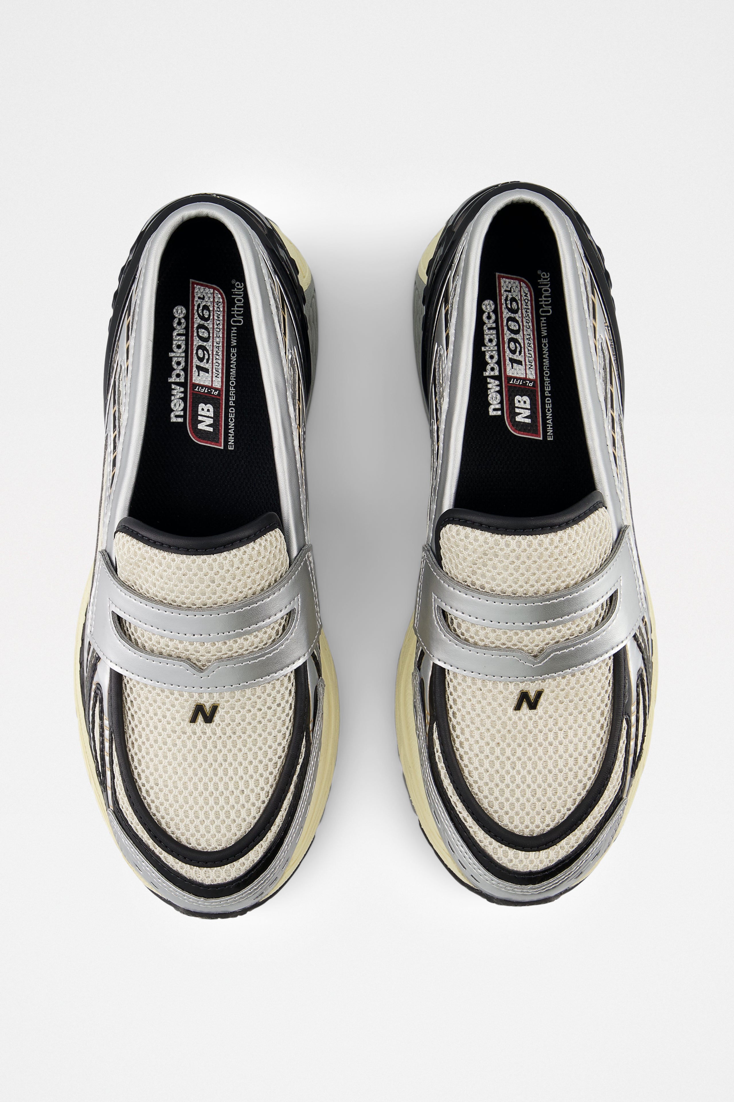 New Balance 1906 Loafers Silver Metallic / Cream